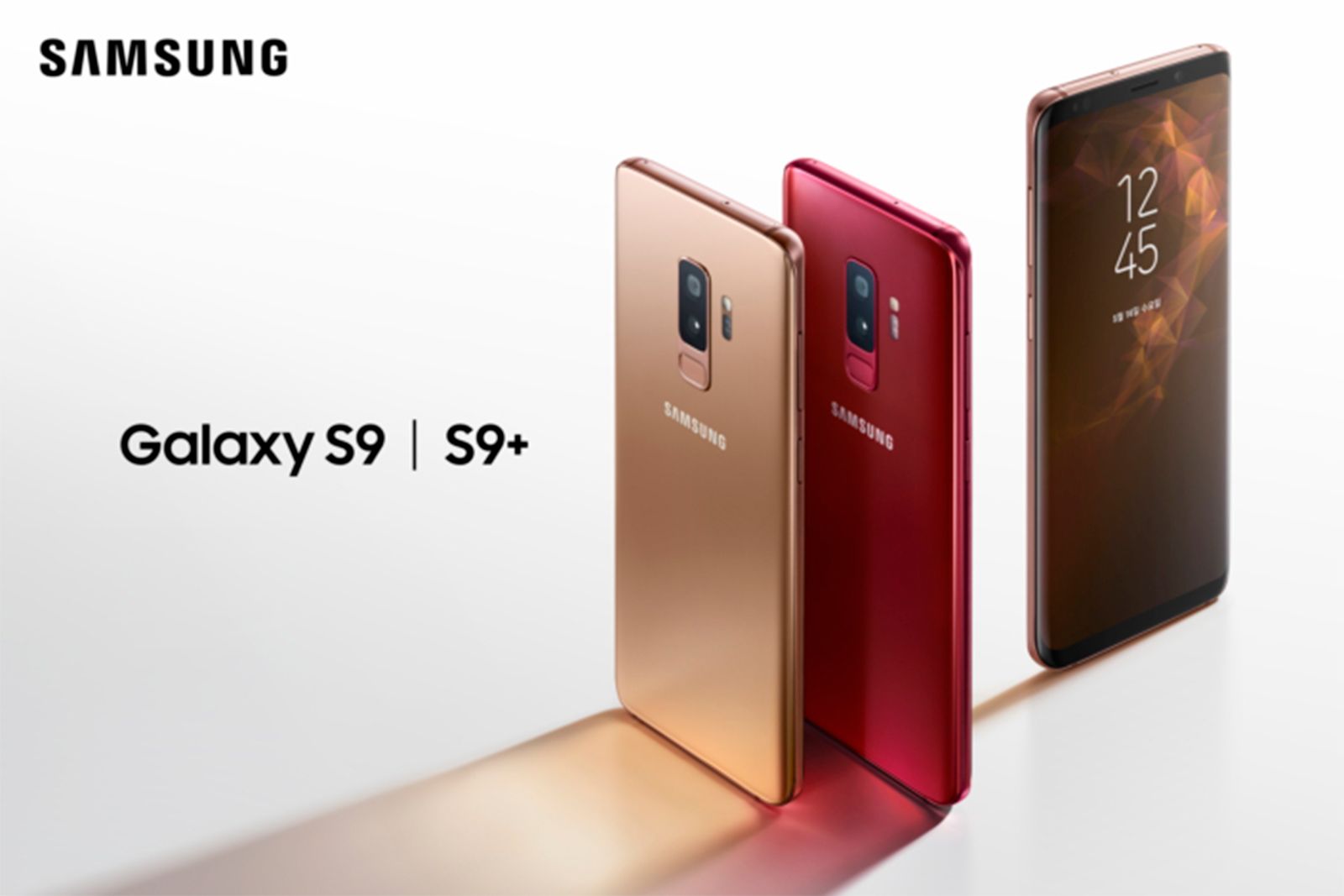 Samsung introduces Red and Gold Galaxy S9 and S9 but you wont be able to buy them image 1