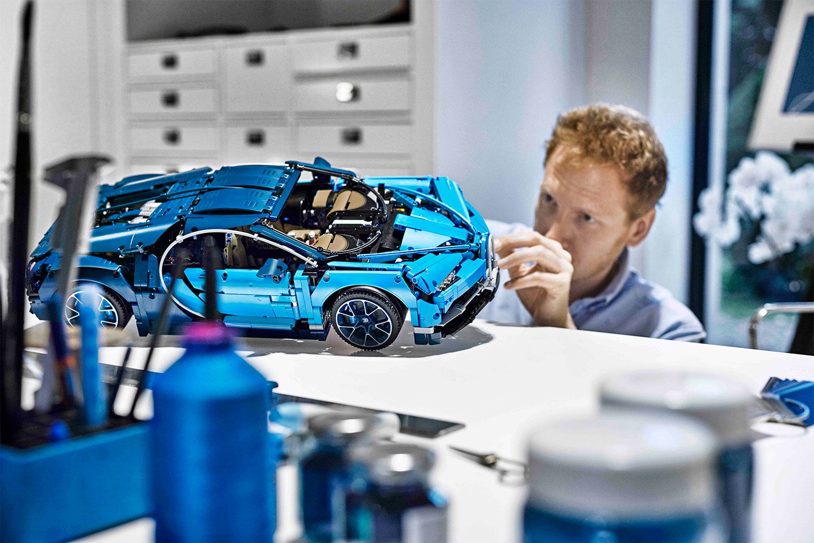Cant afford a real Bugatti Chiron Build this Lego Technic model instead image 2