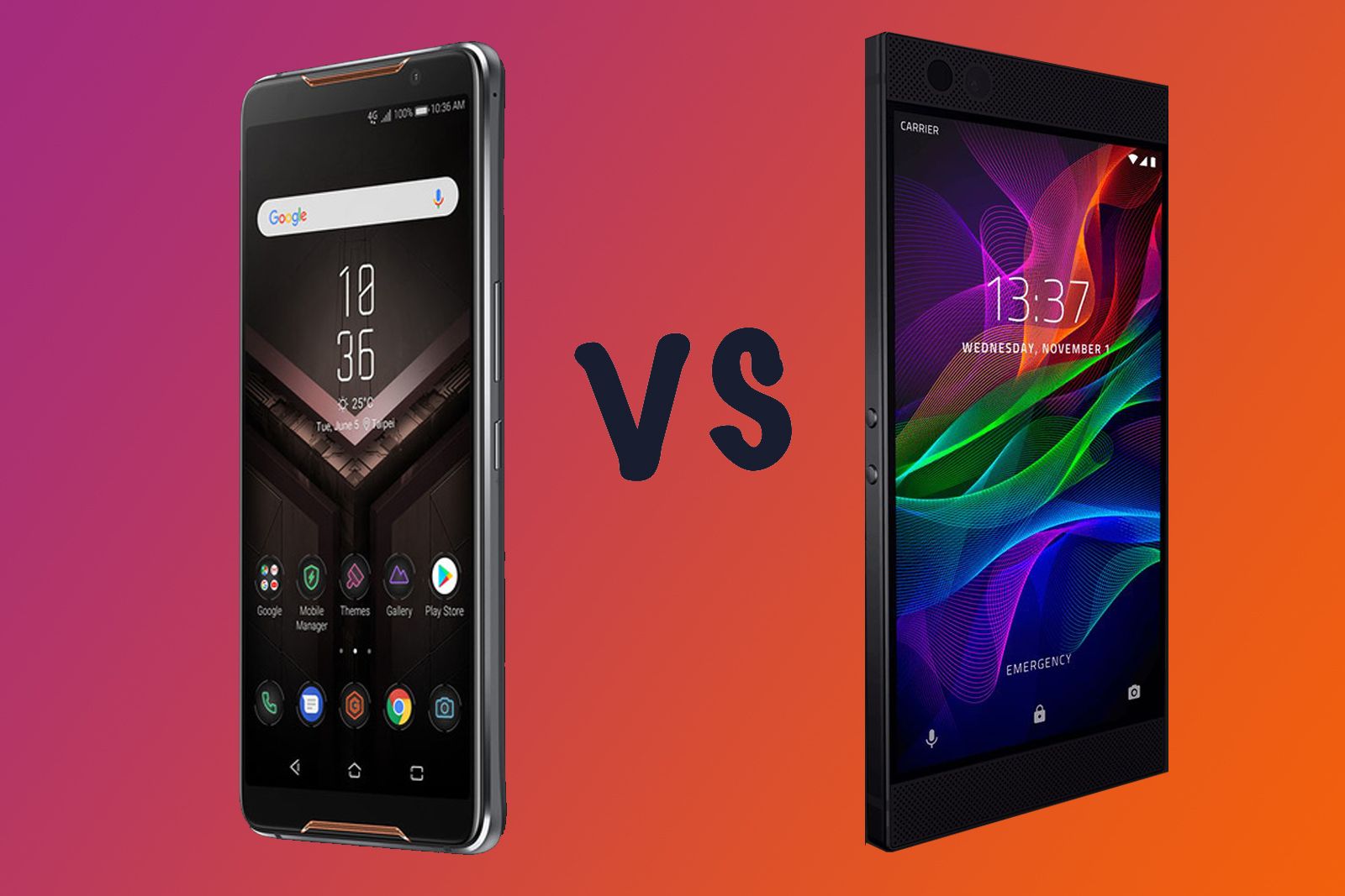 Asus ROG Phone vs Razer Phone Whats the difference image 1