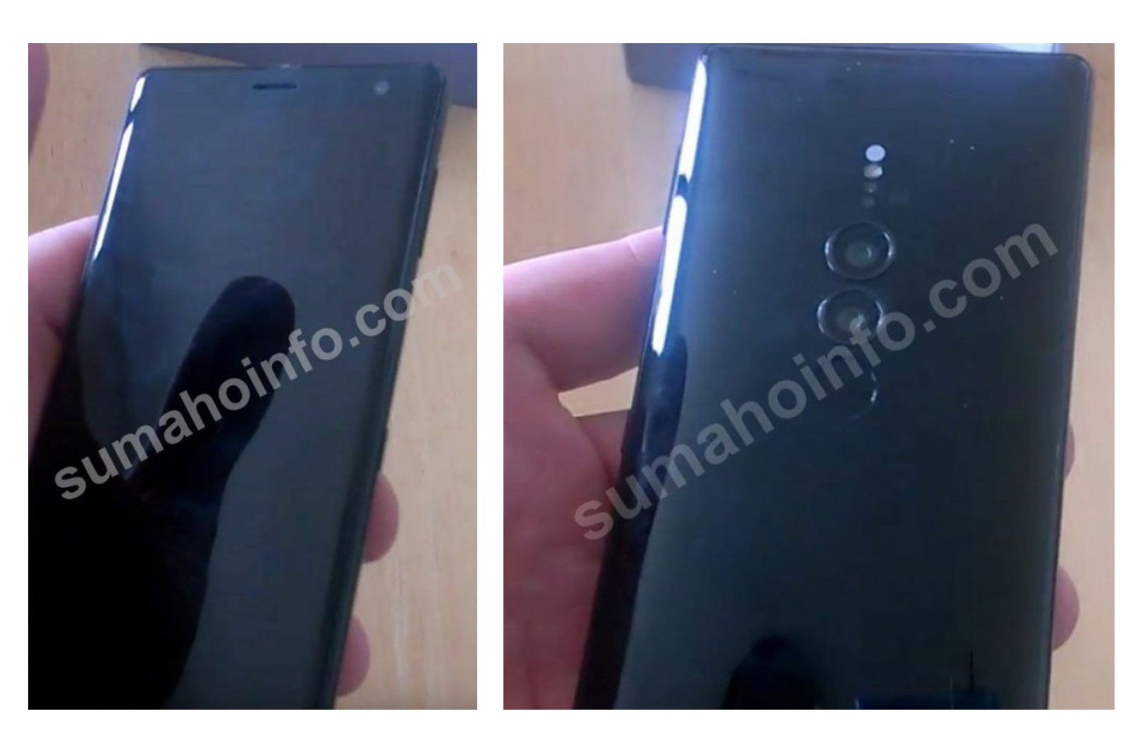 Sony Xperia XZ3 images surface showing dual-lens camera image 2