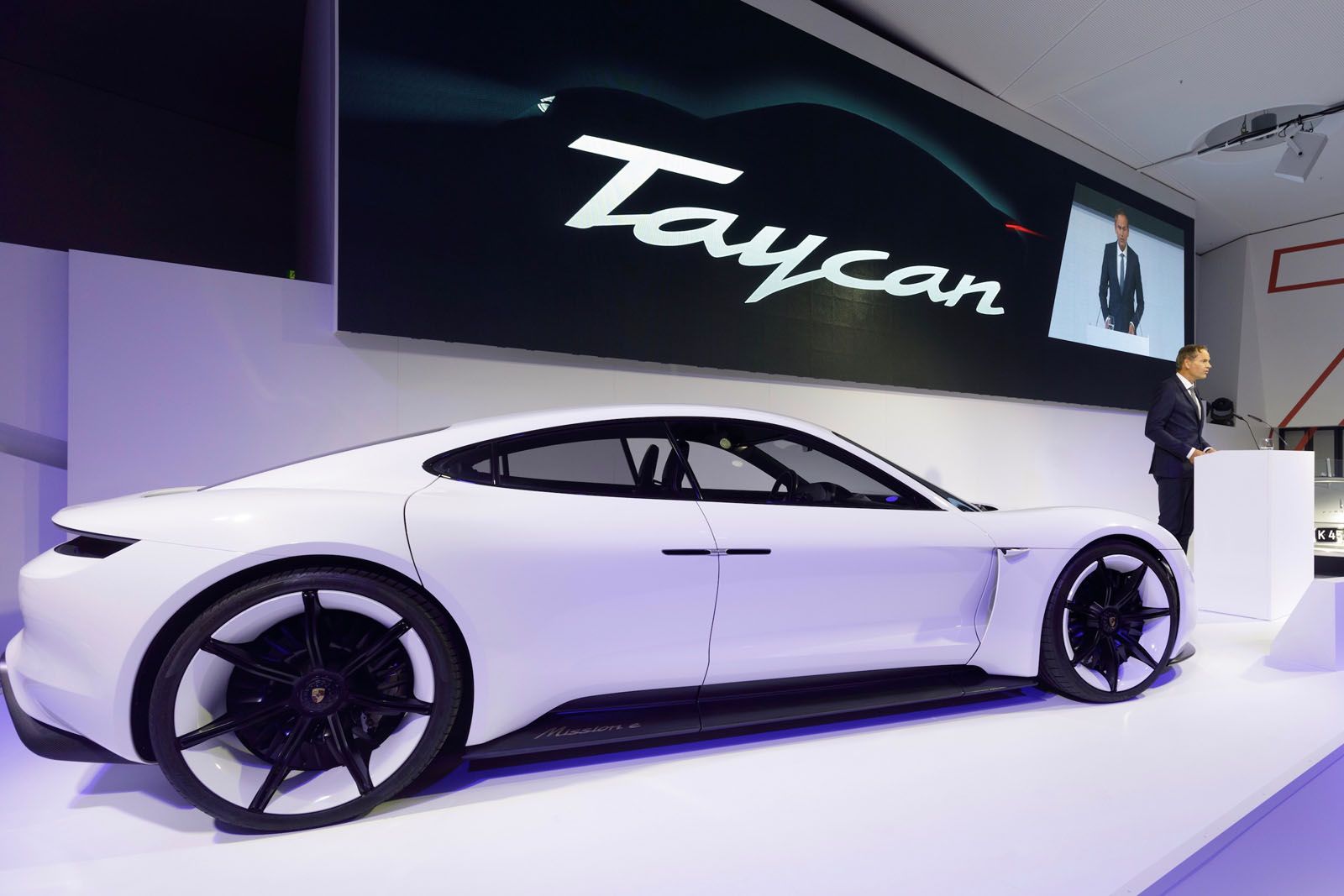 Porsches First All-electric Car Is The Taycan image 1