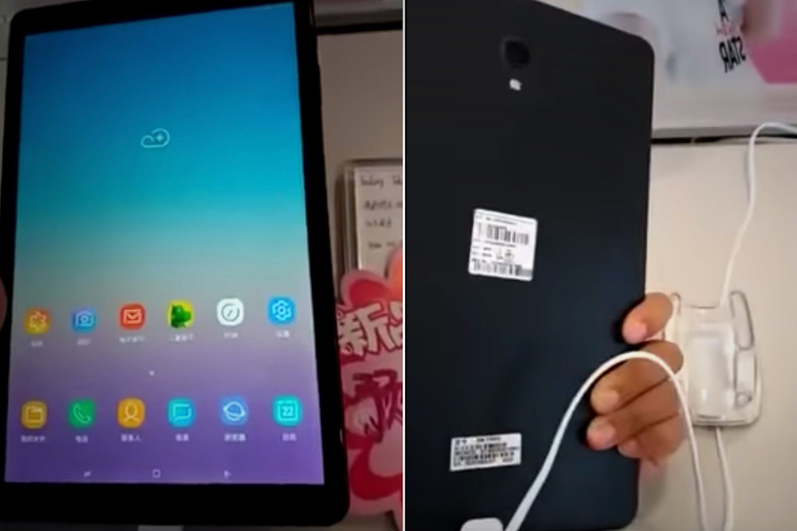 Galaxy Tab S4 fully revealed in leaked video likely launching soon image 1