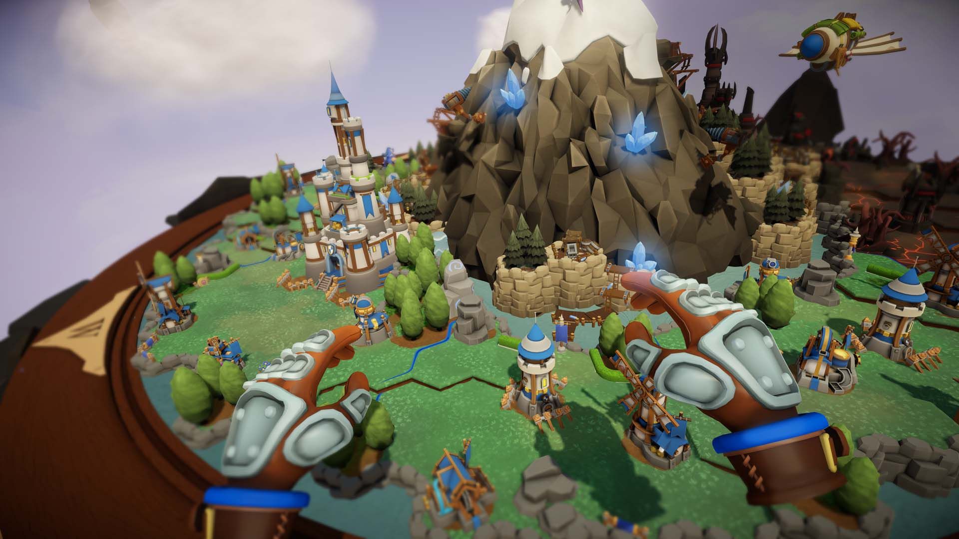 Skyworld VR review Turn based-strategy fun with demons knights and tiny dragons image 2
