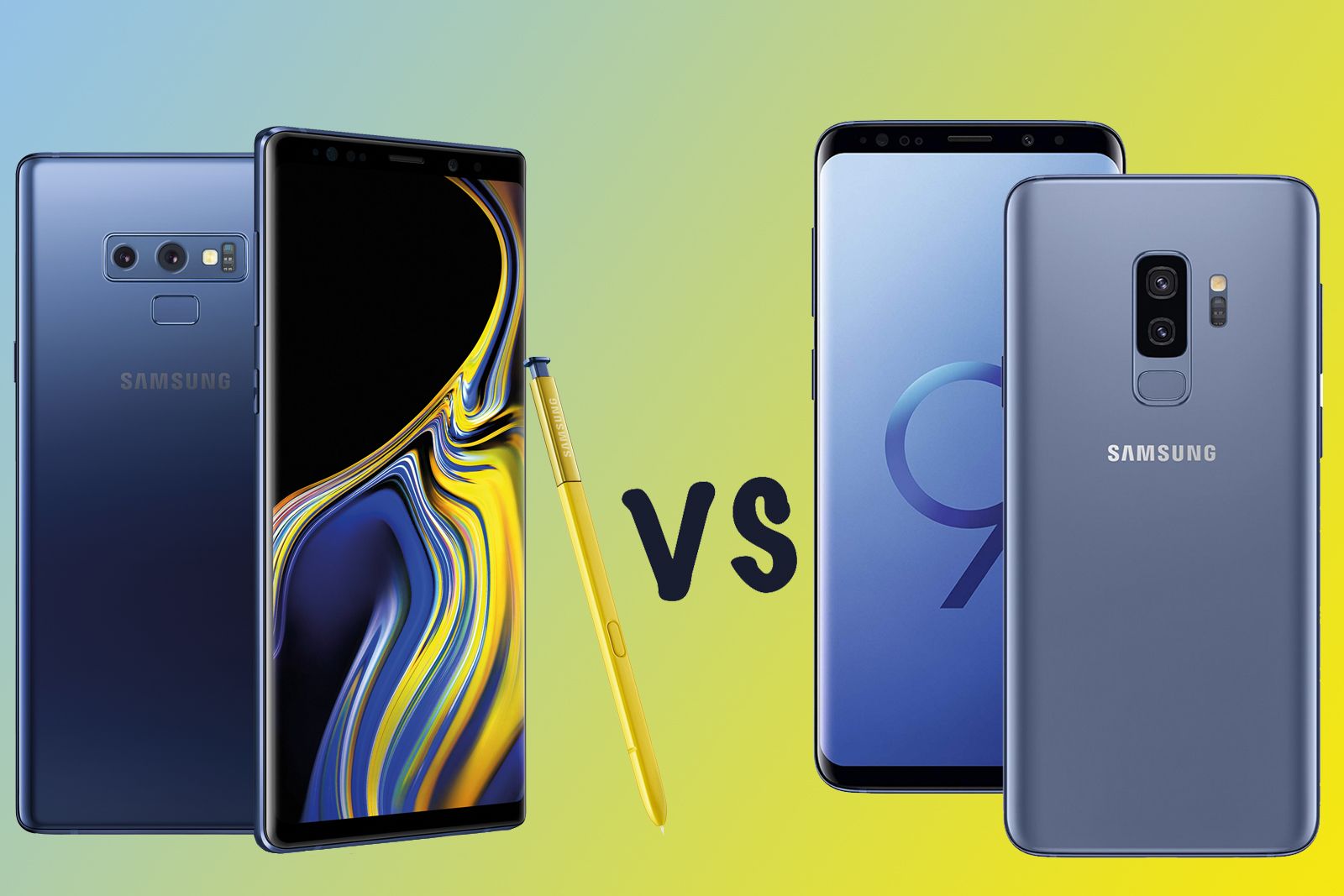 Samsung Galaxy Note 9 vs Galaxy S9 Whats the difference image 1
