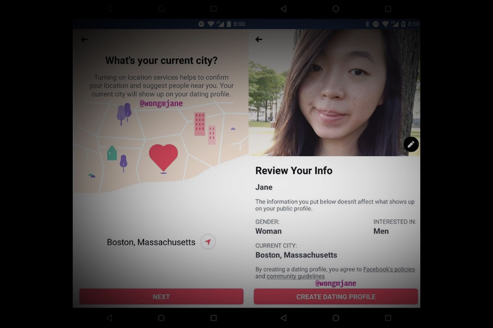 Facebooks Tinder-like dating service leaks out see it here image 1