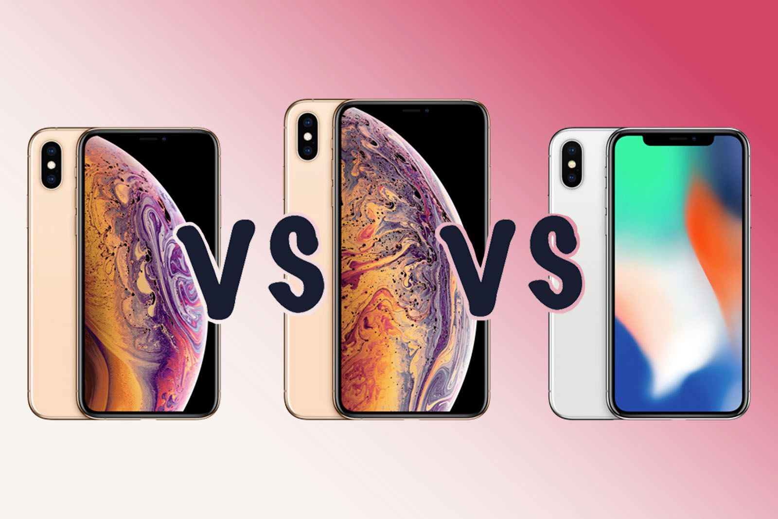 Apple iPhone XS vs XS Max vs X: What's the difference?