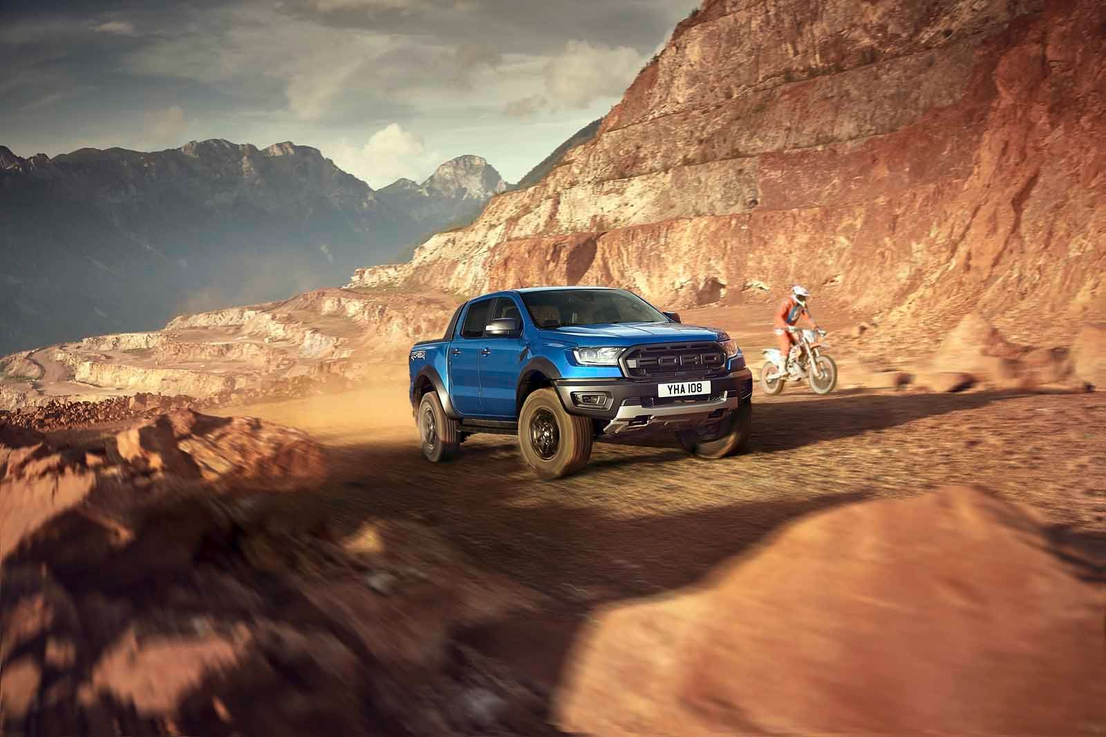 Fords blistering Ranger Raptor power pickup will blast into the UK next year image 1
