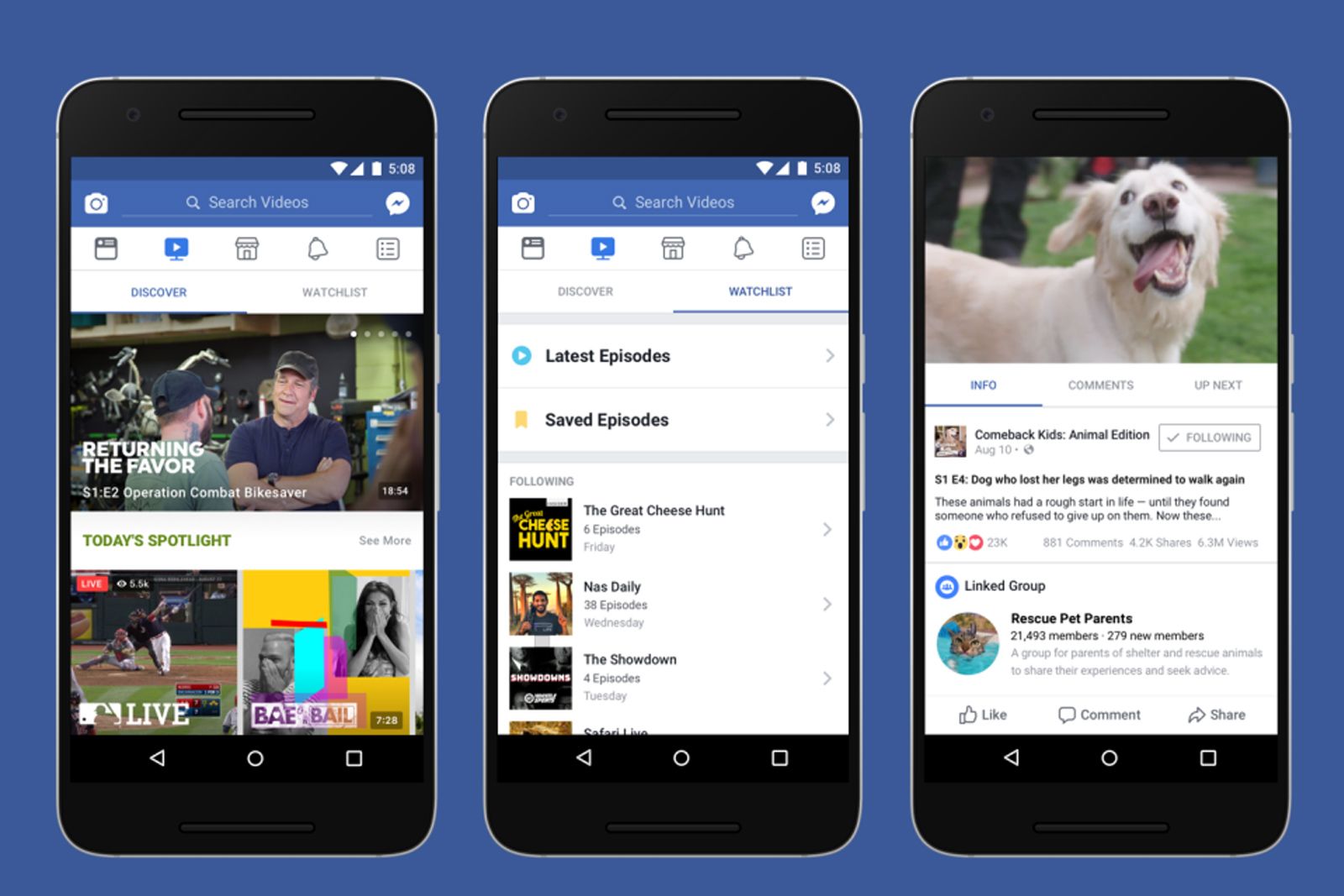 YouTube alternative Facebook Watch launches in the UK image 1