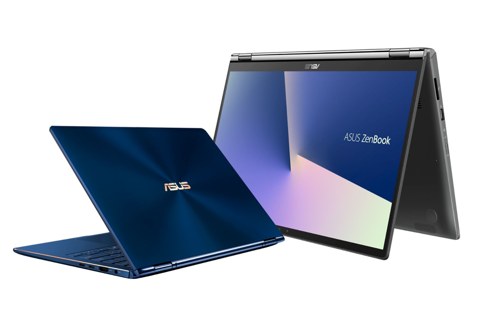 Asus ZenBook Flip 13 و 15 لپ‌تاپ‌های قابل تبدیل فوق‌العاده فشرده هستند