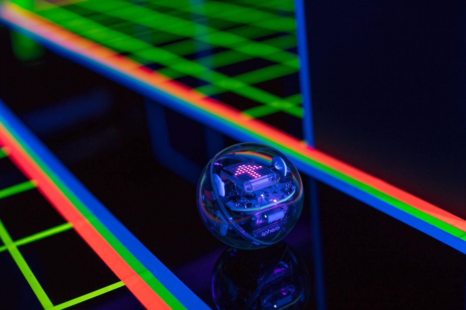 Spheros Bolt adds a matrix screen to the popular robot ball image 1