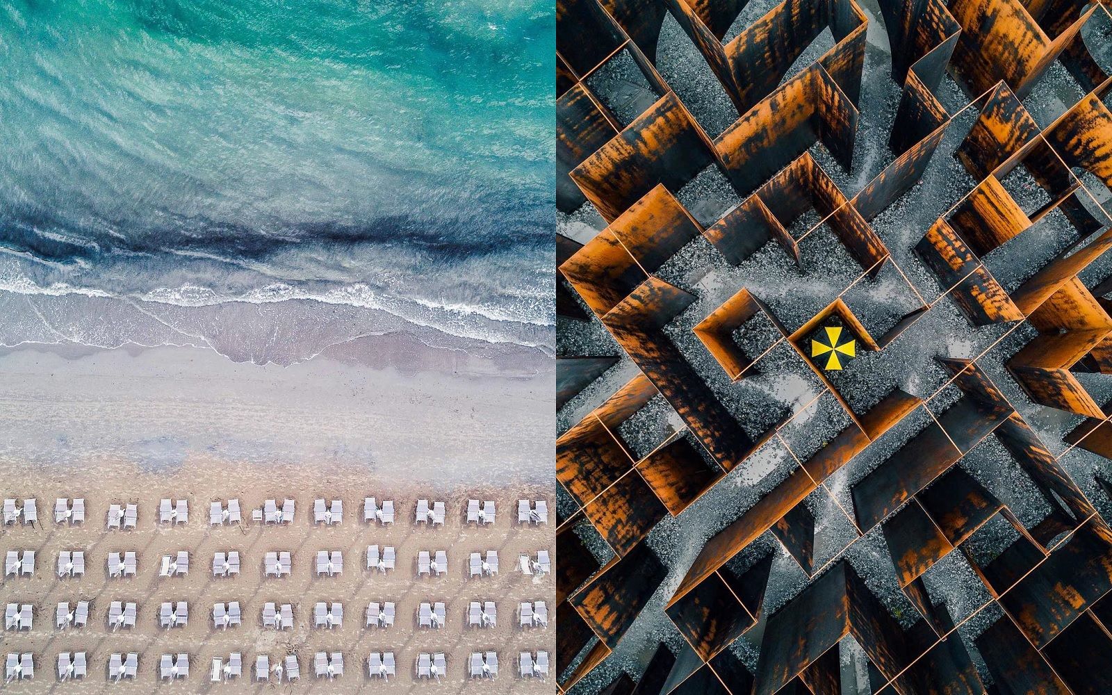 Astounding aerial photos or amazing abstract art?