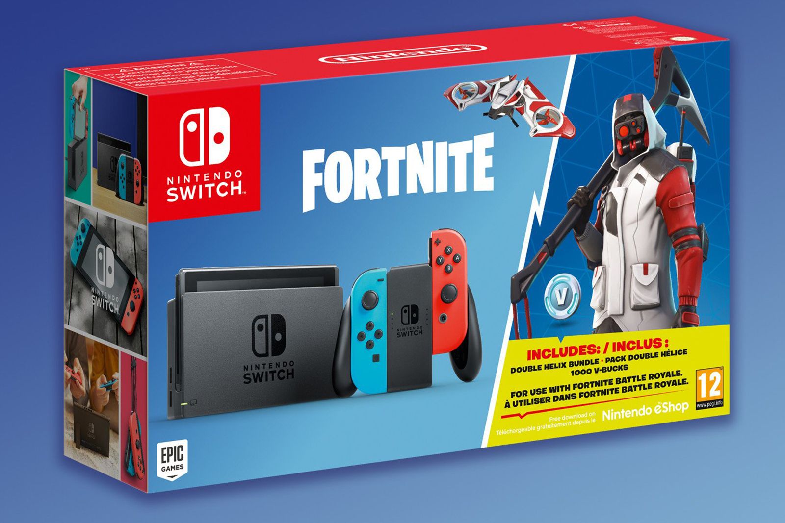 Fortnite Nintendo Switch bundle includes exclusive content image 1