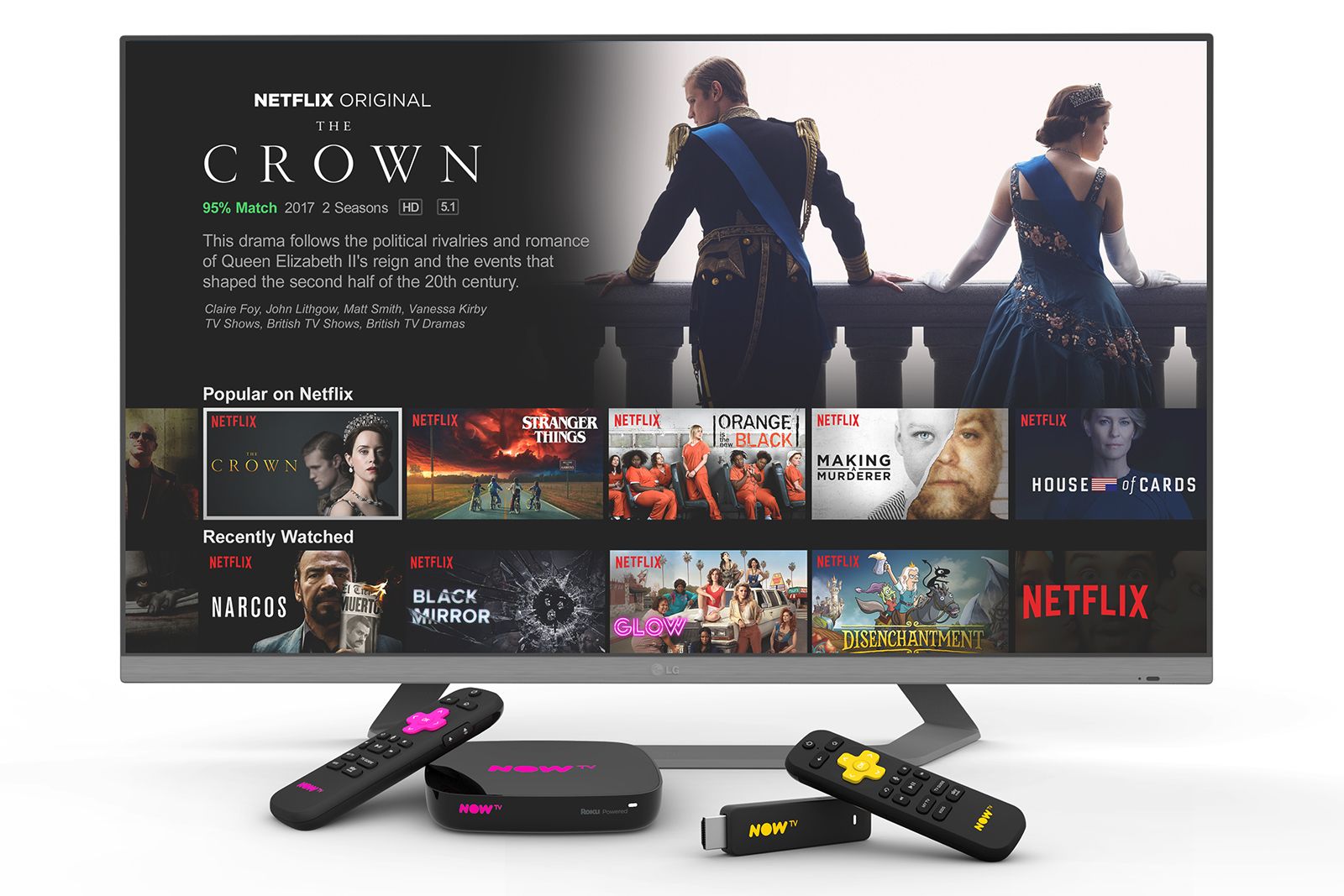 Netflix comes to all Now TV devices including brand new 4K Now TV Smart Box image 1