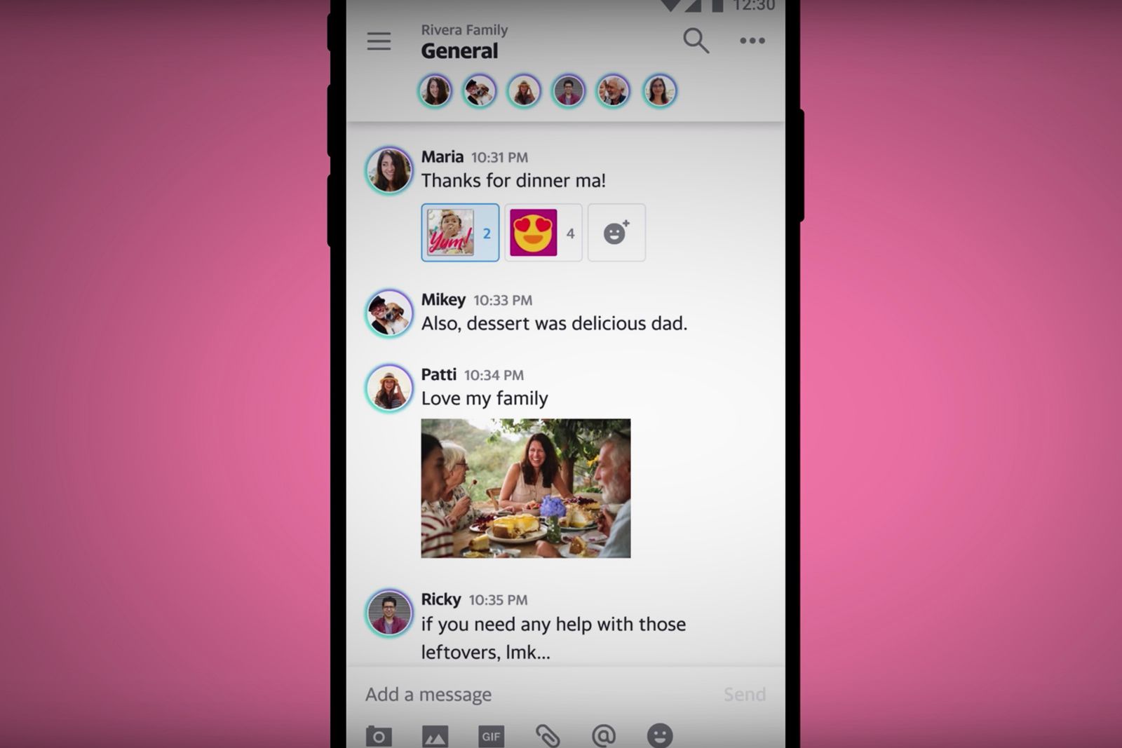 Yahoo Together is a Slack-like chat app but for friends and family image 1