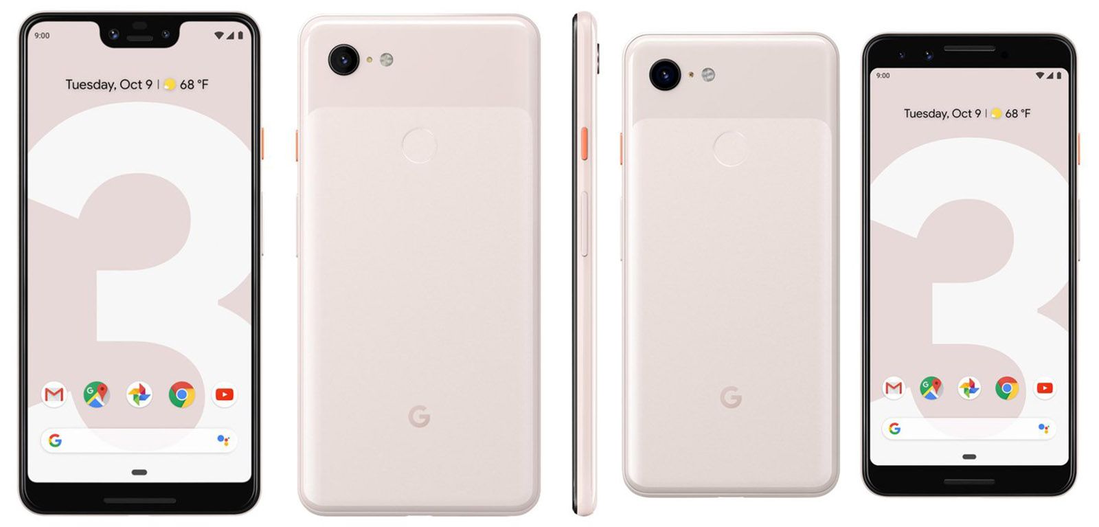 These Are The Google Pixel 3 And Pixel 3 Xl From Every Angle Every Colour image 4