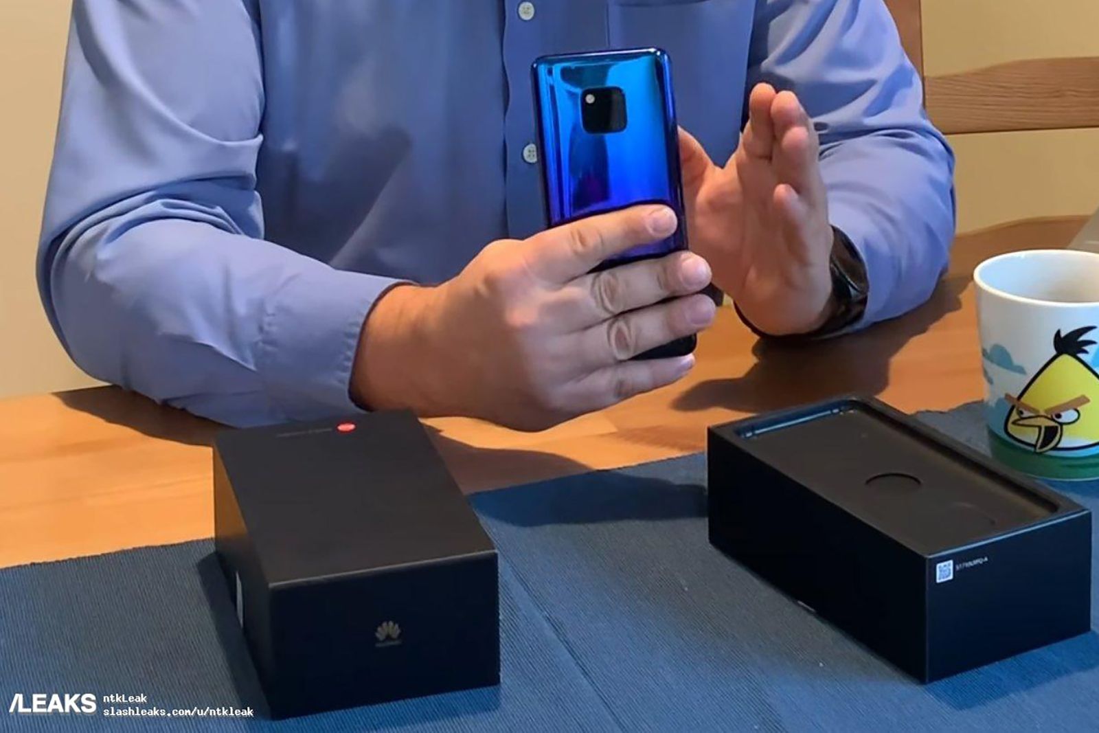 Huawei Mate 20 Pro unboxing video leaks see it clear as day image 1
