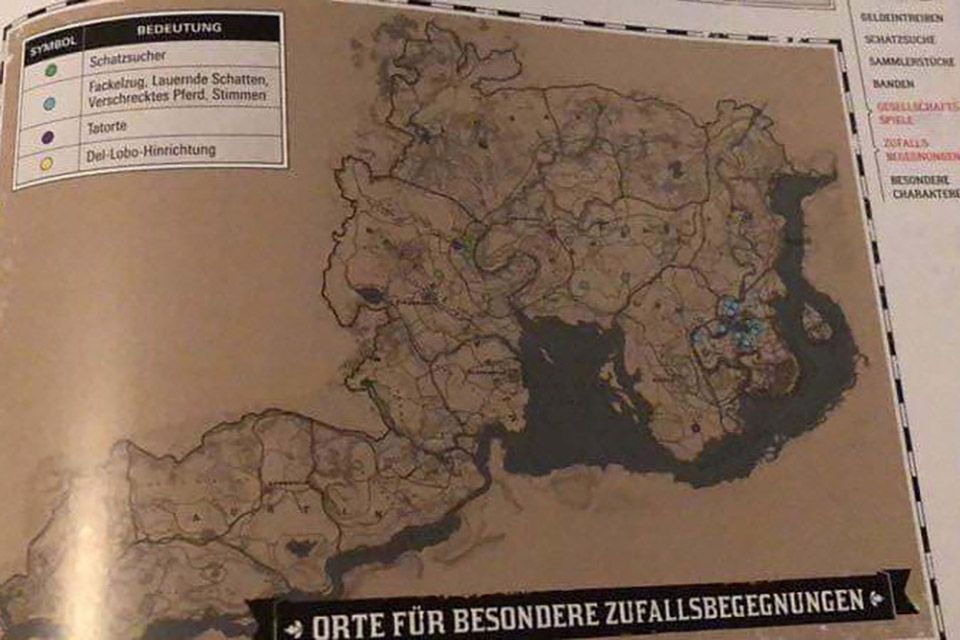 New Red Dead Redemption 2 leak shows entire game map image 1