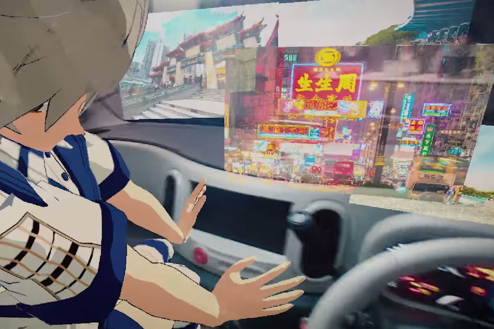 An in-car avatar becomes your ride-along assistant in Nissans invisible-to-visible driving concept image 1