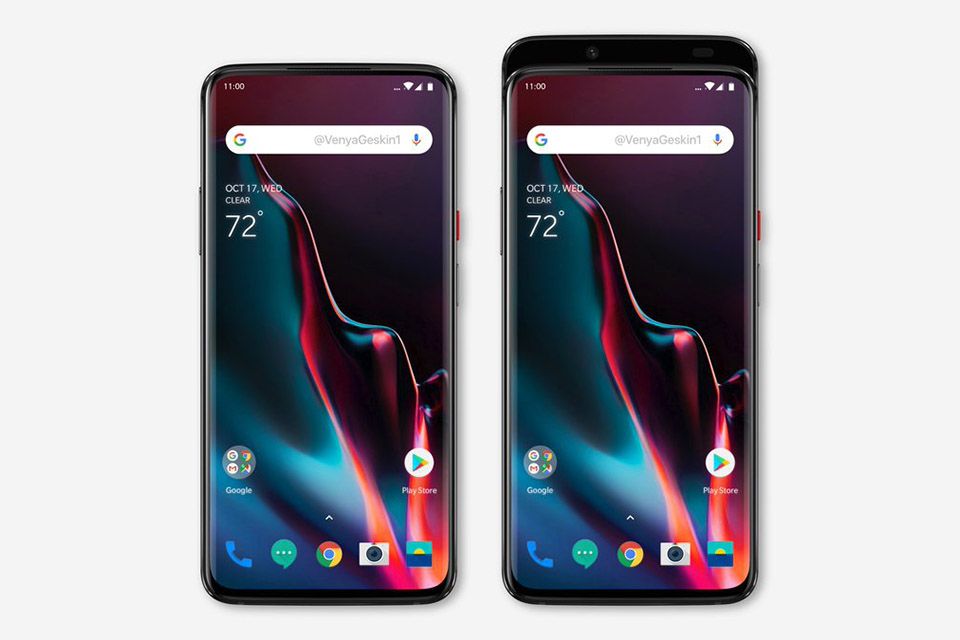 OnePlus 7 leaked with slider camera no notch image 1