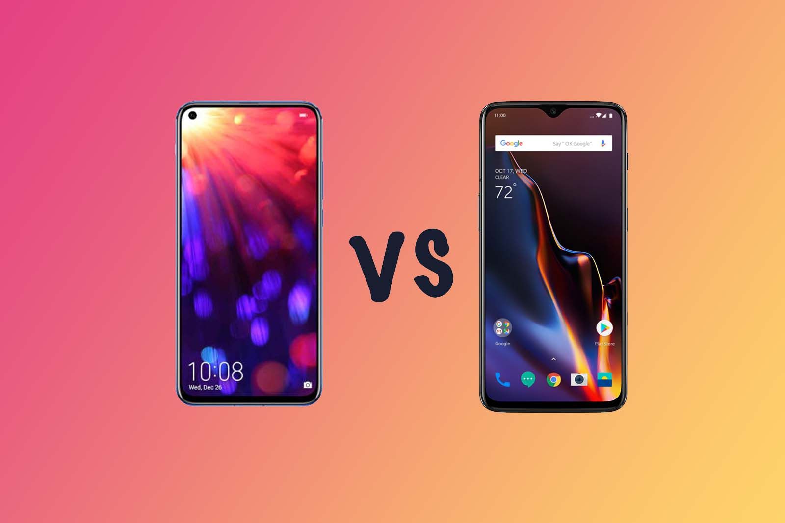 Honor View 20 vs OnePlus 6T Whats the difference image 1