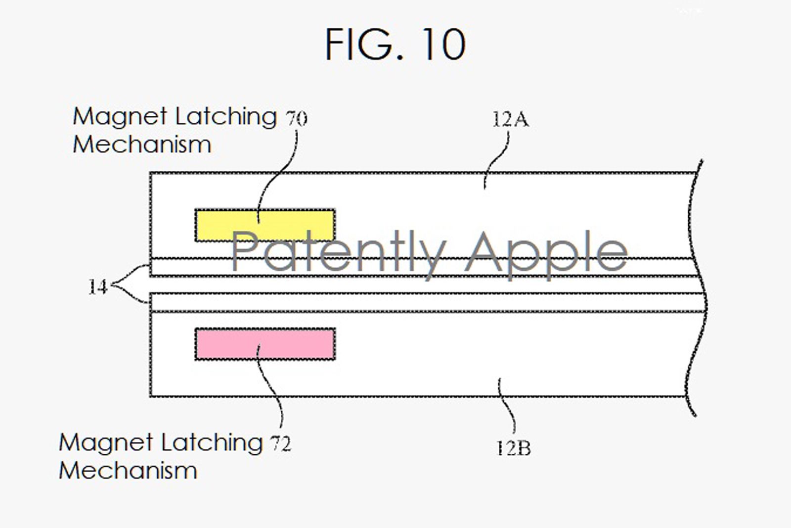 This Apple patent is for a folding phone with a super-durable fold image 2