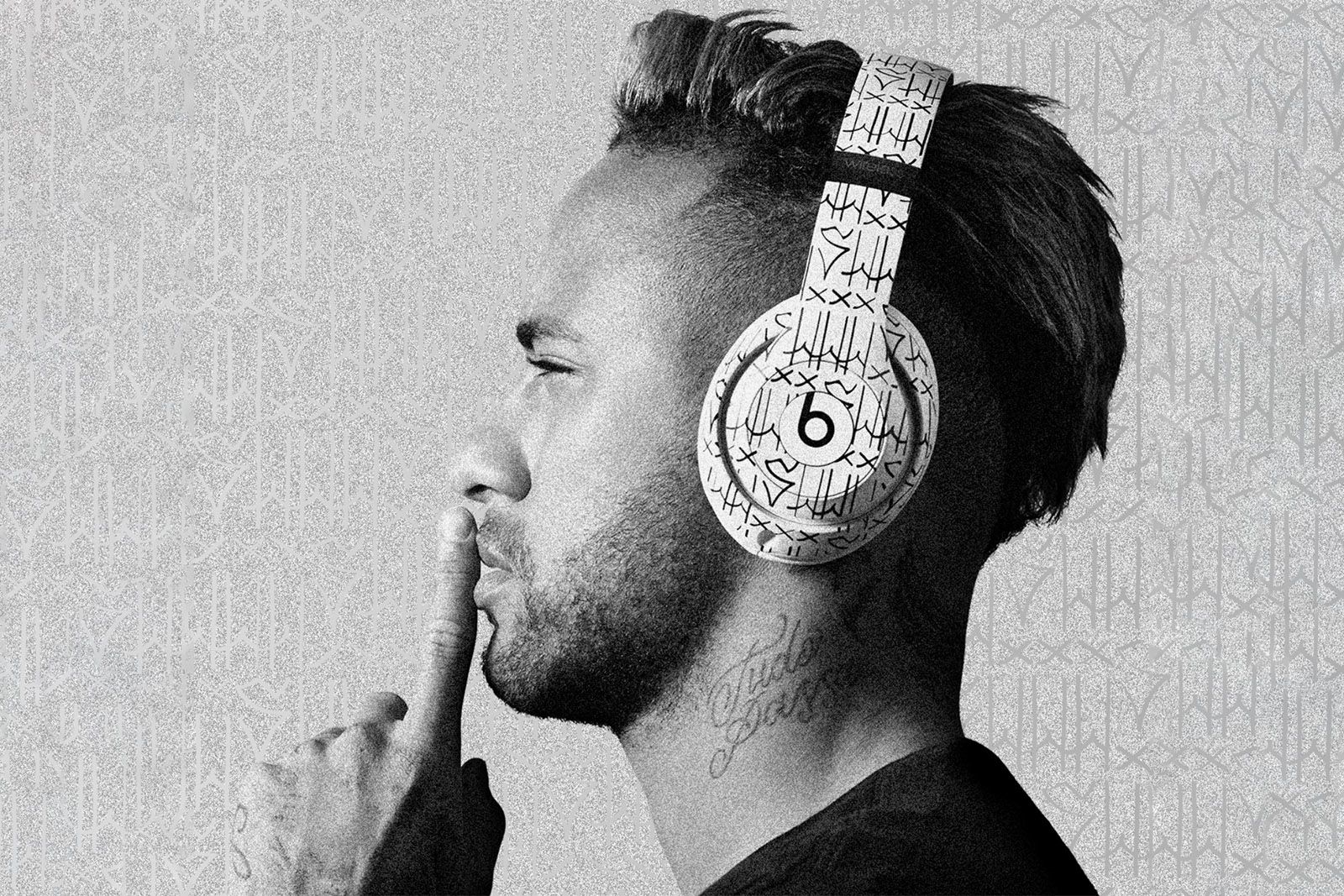 Custom Neymar Beats Studio3 headphones add a little Brazilian flair image 1