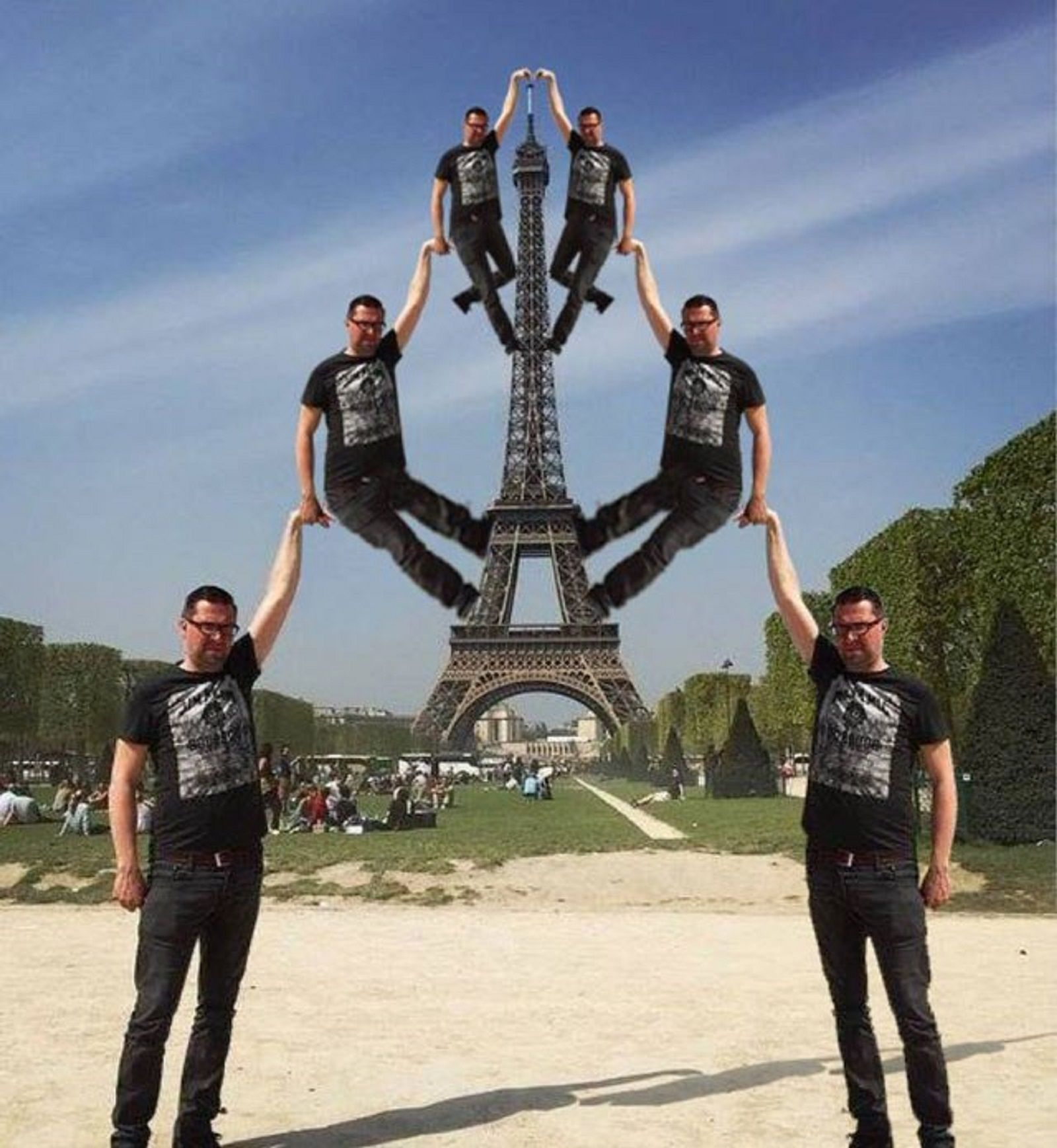 Celebrate 130 years since the Inauguration of the Eiffel Tower with hilarious Photoshoppings image 16