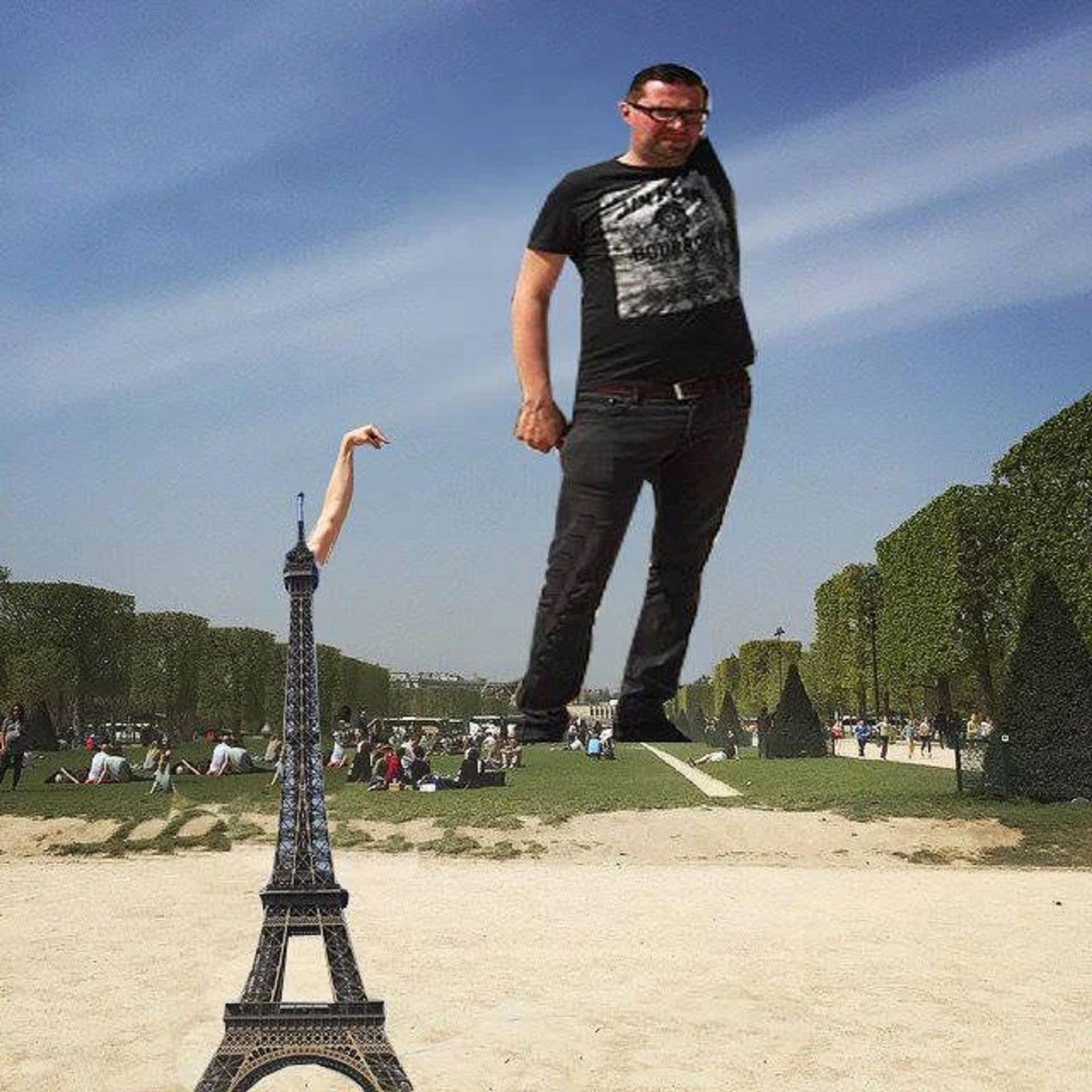 Celebrate 130 Years Since The Inauguration Of The Eiffel Tower With Hilarious Photoshoppings photo 2