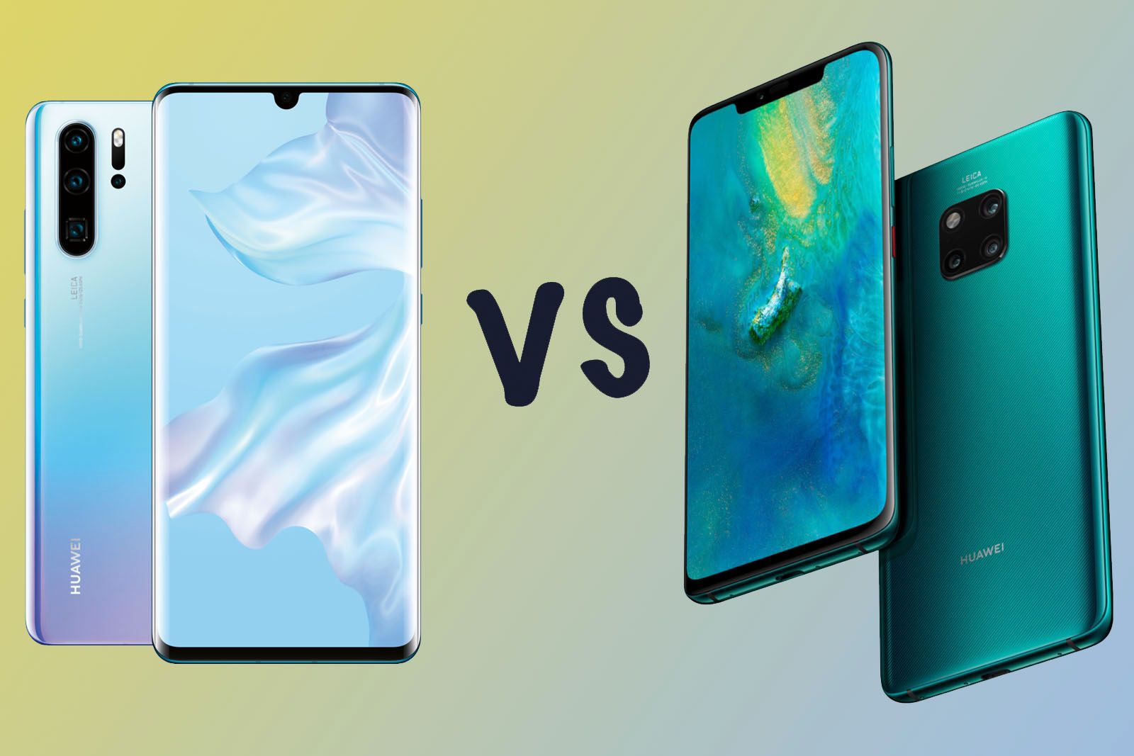 blanding Scene Hvornår Huawei P30 Pro vs Mate 20 Pro: What's the difference?