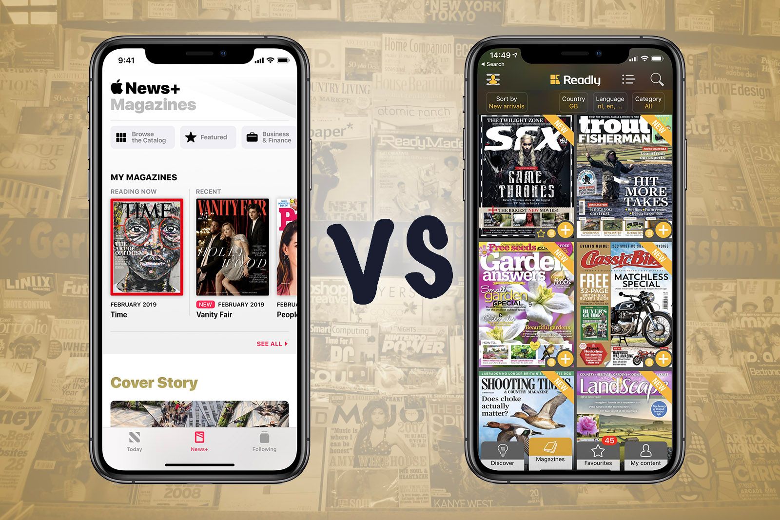 Apple News vs Readly Battle of the magazine subscription services image 1