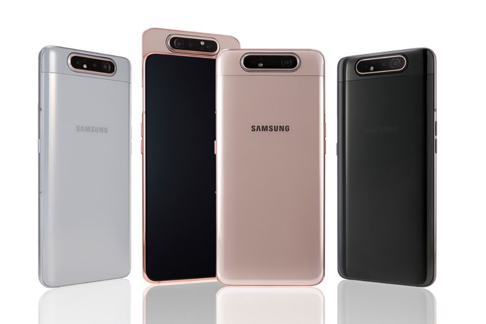 Samsung Galaxy A80 has full-screen display and innovative slide-up rotating camera image 1
