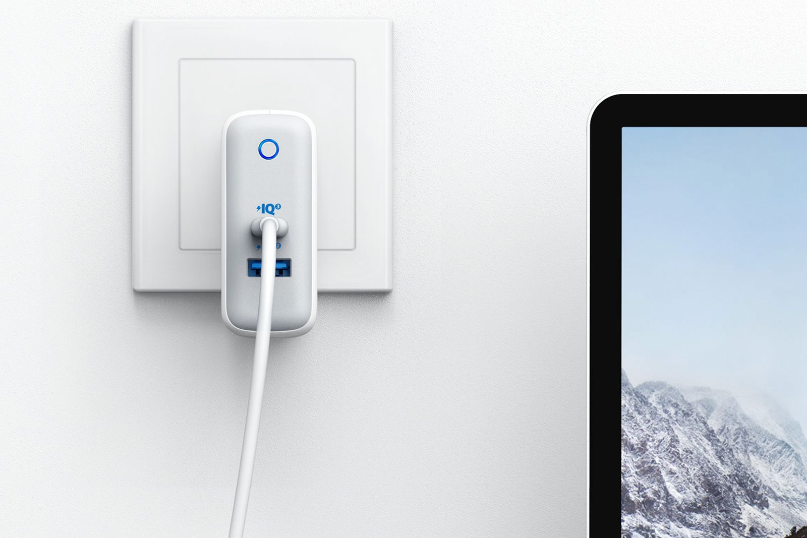 This 60W plug can fast charge your phone and laptop simultaneously image 1