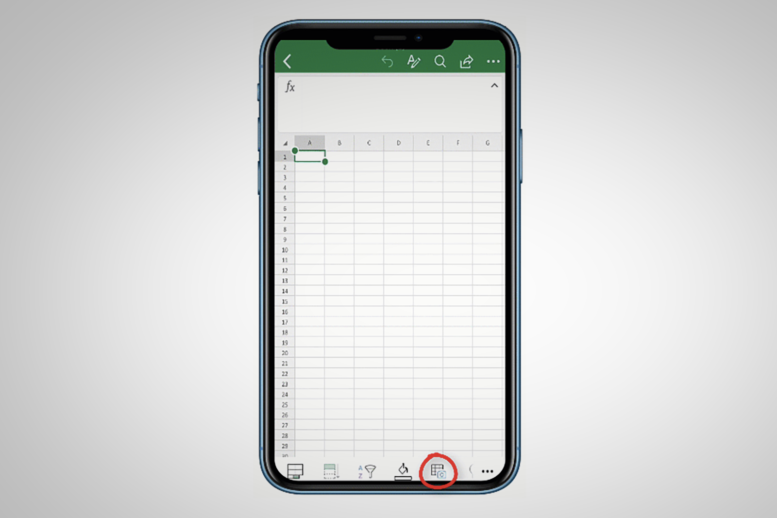 How To Use The Excel App To Photograph And Import Printed Spreadsheets image 4