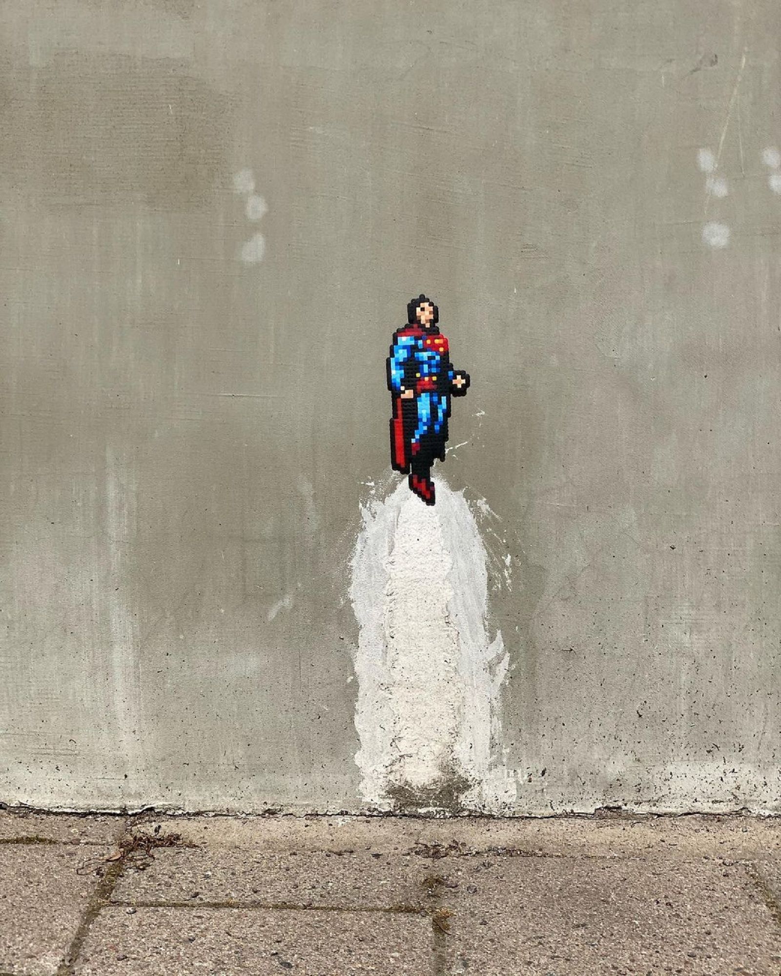 fantastic street artist transforms the world with incredible pixel art photo 29