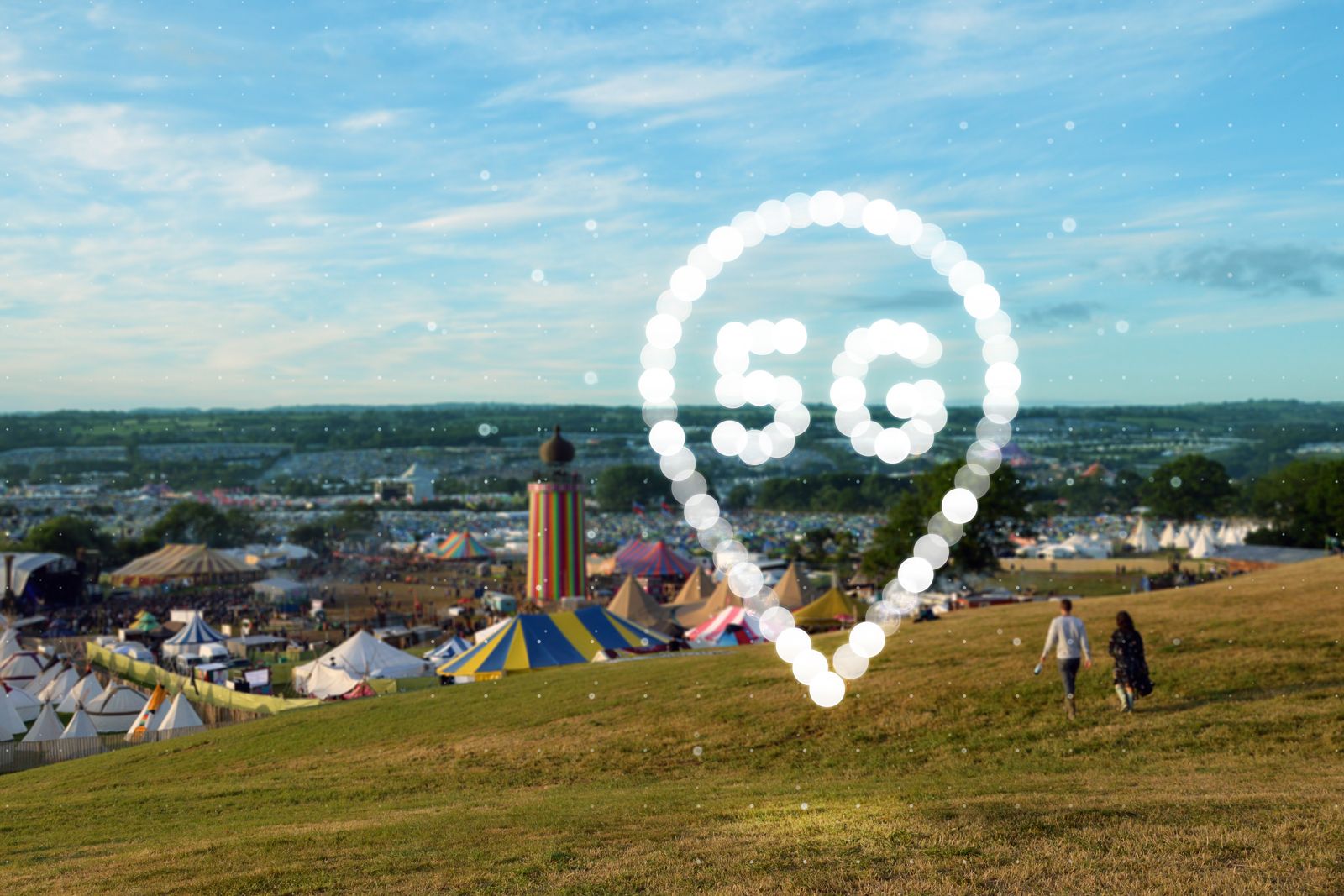 EEs 5G network at Glastonbury is the biggest temporary 5G installation image 1