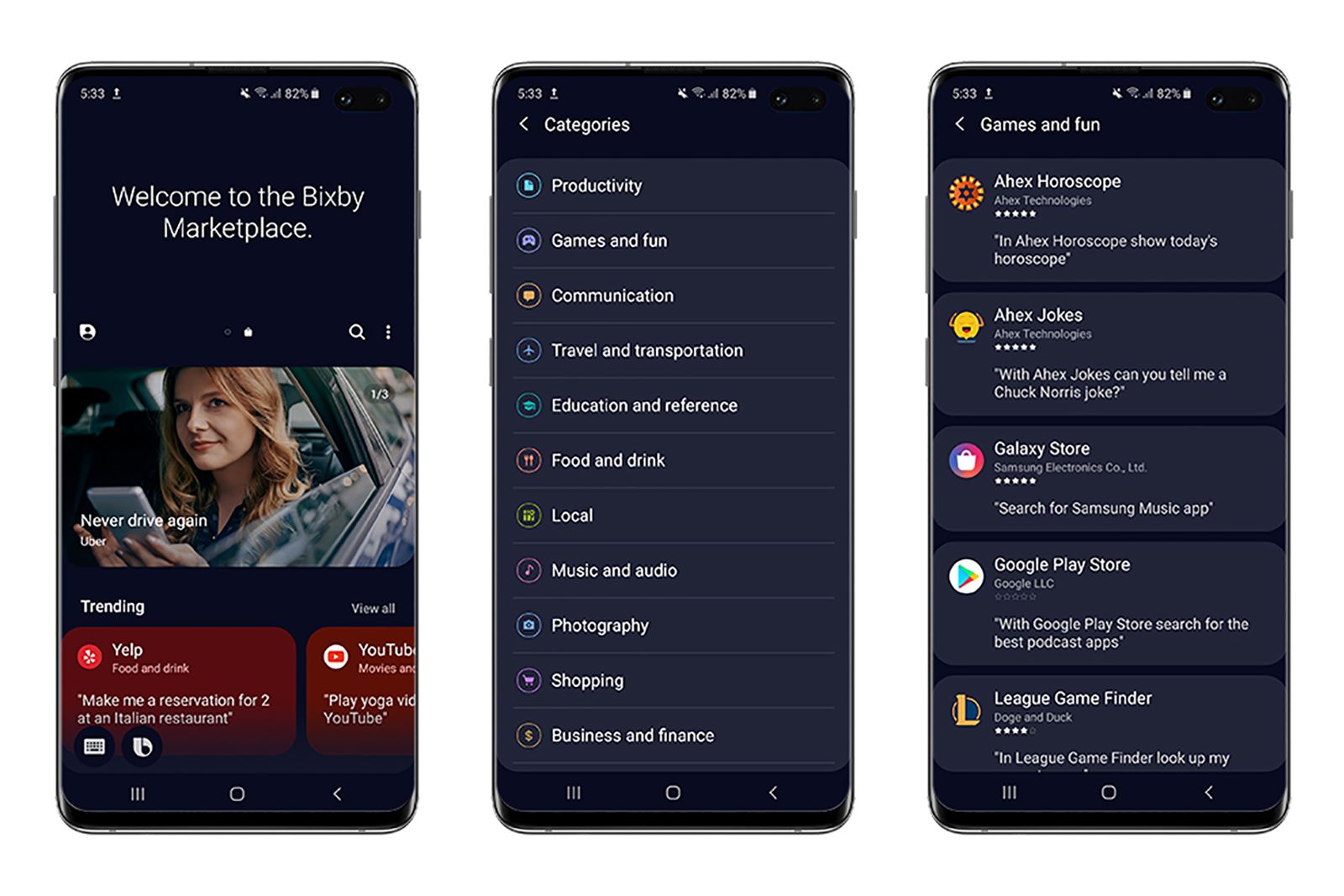 Samsung gives Bixby its own app store with capsules instead of skills image 2