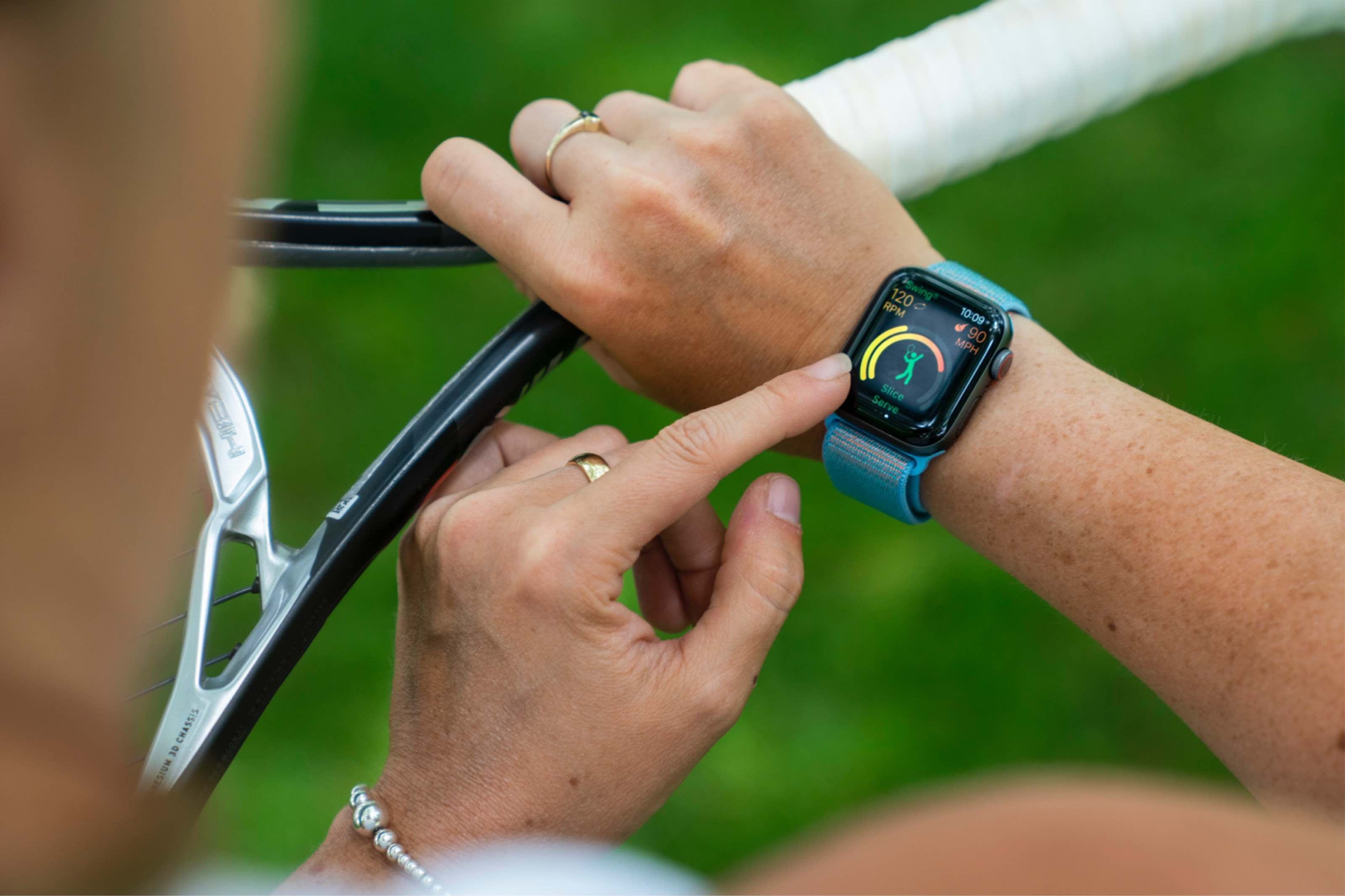 Swing The tennis Apple Watch app that will track your shots around court image 1