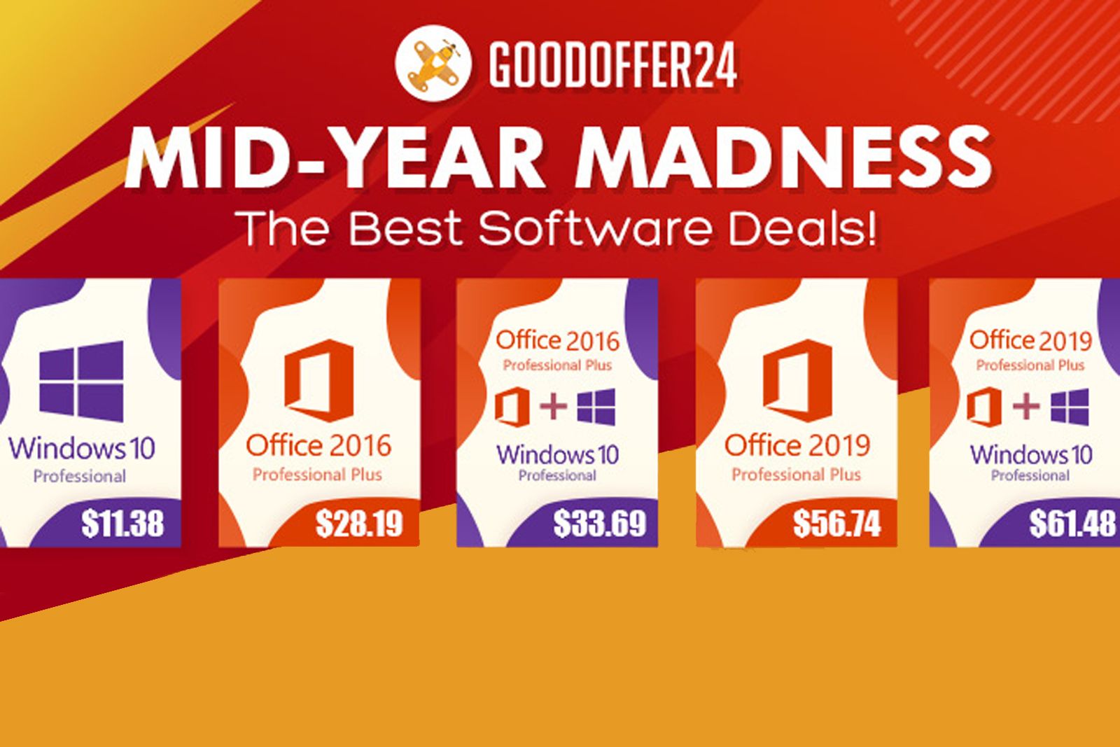 Mid-year madness hits GoodOffer24 The best software deals image 1