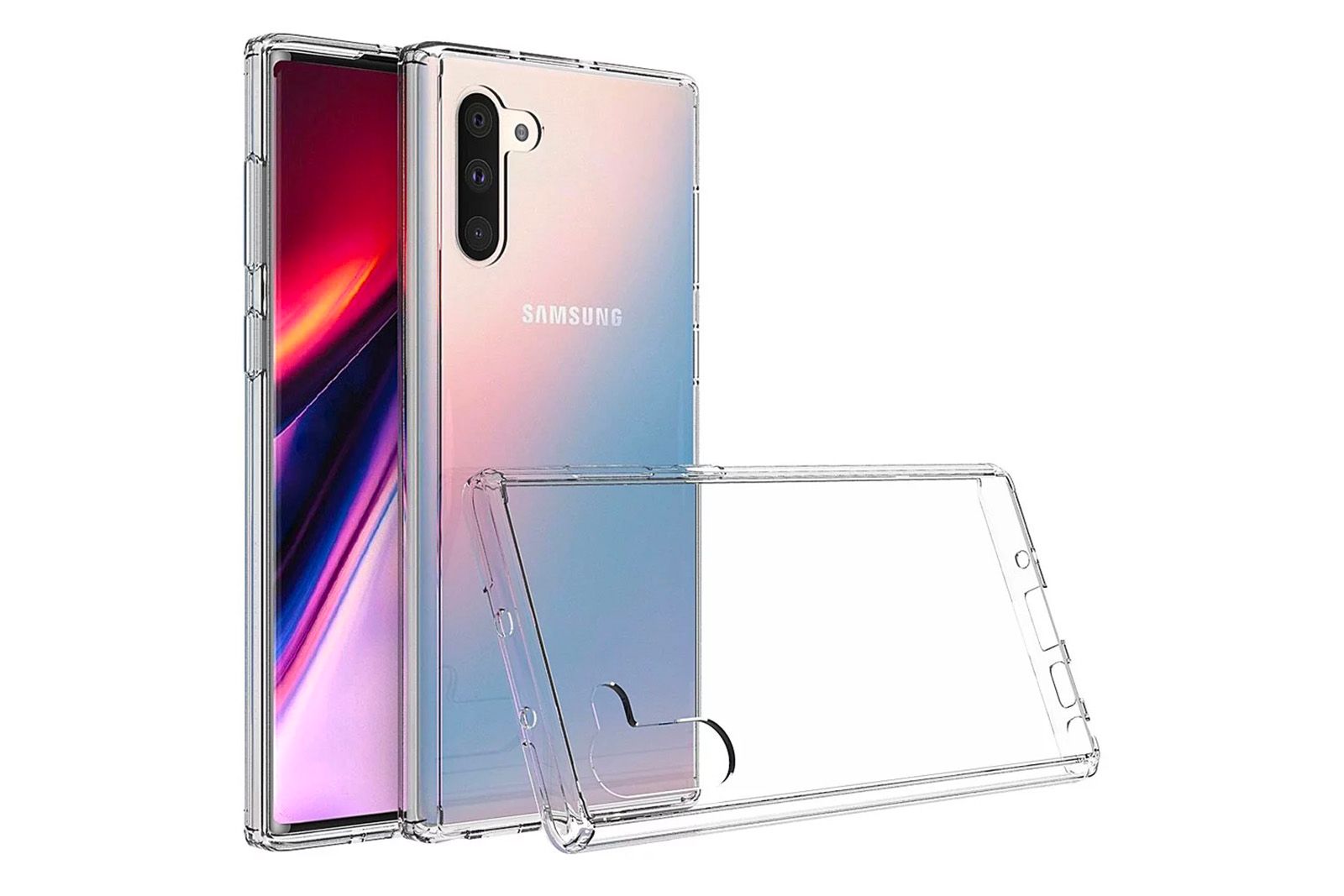 Leaked Samsung Galaxy Note 10 case renders confirm headphone jack is no more image 1