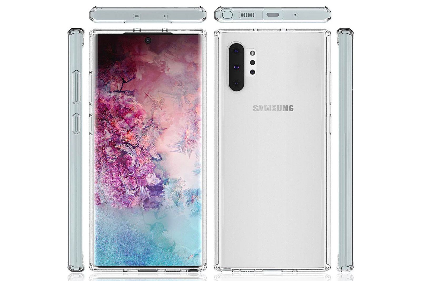 Leaked Samsung Galaxy Note 10 Case Renders Confirm Headphone Jack Is No More image 4