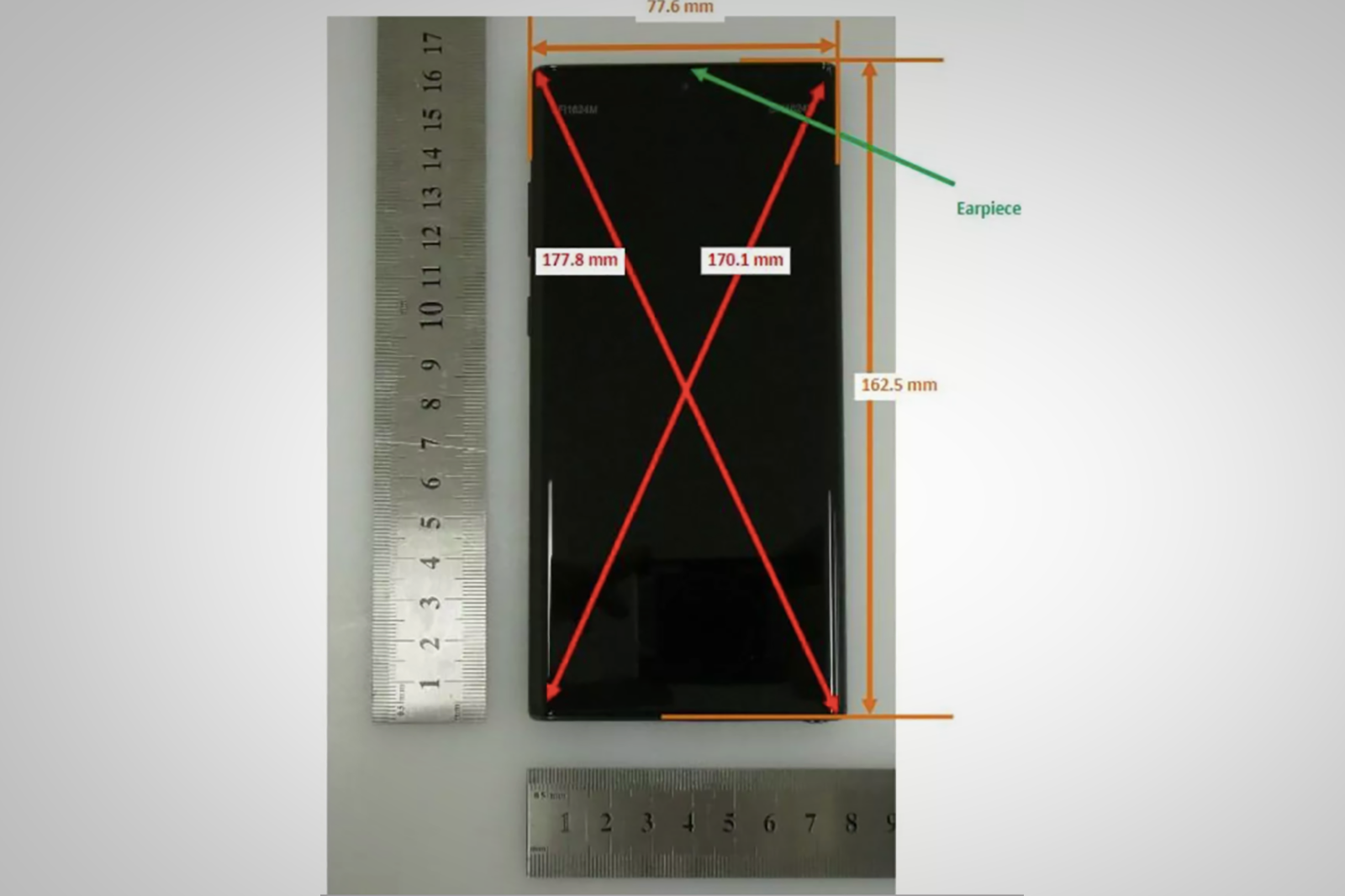 Heres more proof the Note 10 lacks a headphone jack courtesy of FCC image 2