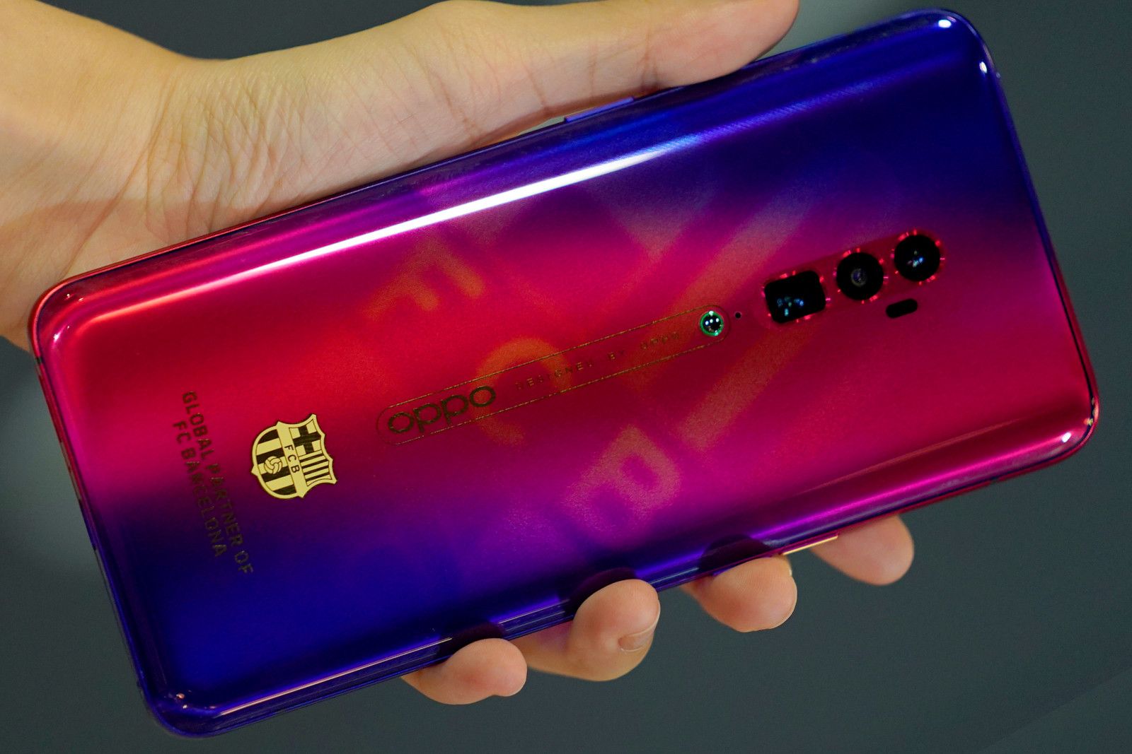 Oppos latest limited FC Barcelona Edition phone is the Reno and its awesome image 1