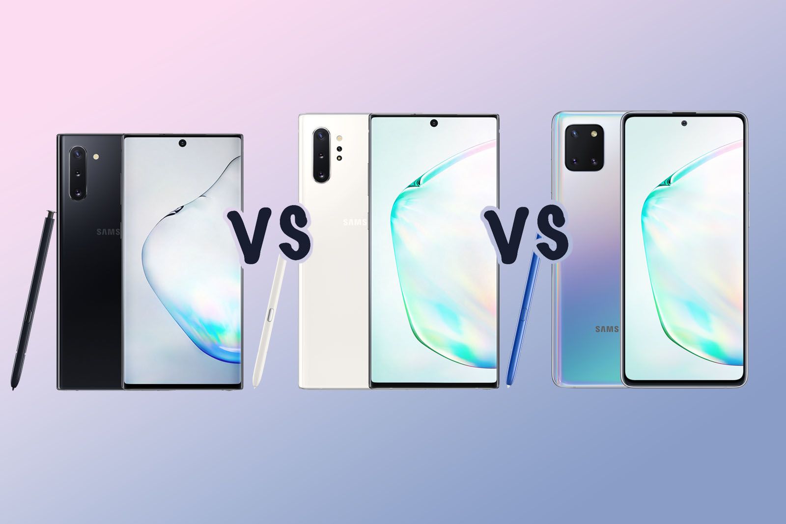 Samsung Galaxy Note 10 vs Note 10 Plus 