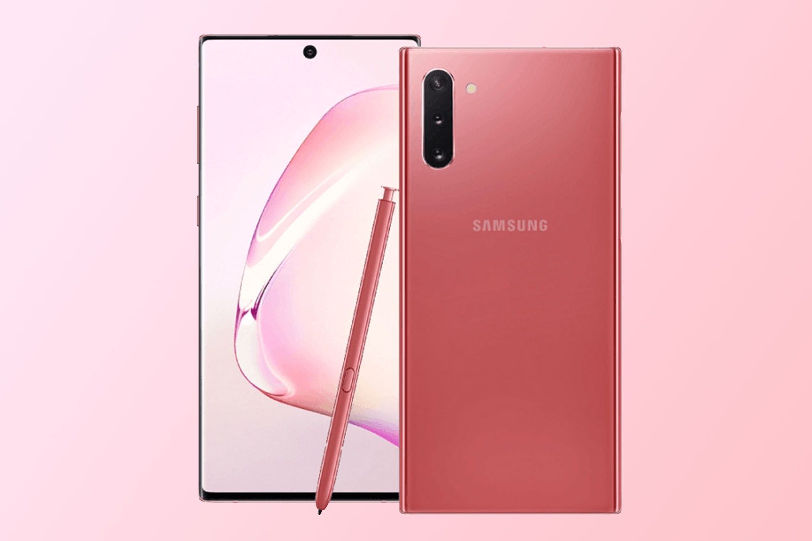 Samsung Galaxy Note 10 leaks in pink and its lovely image 1