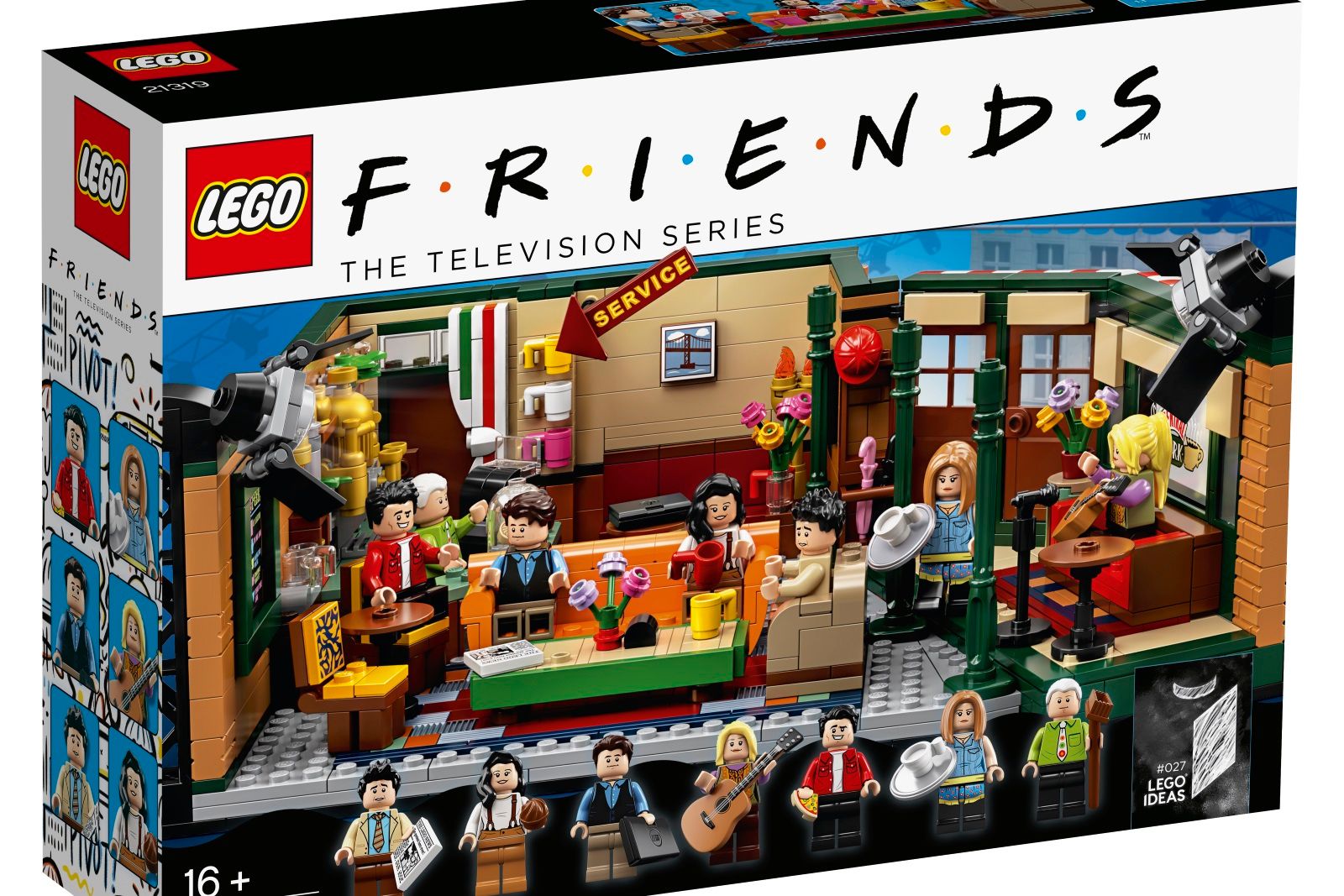 This is Legos Friends-themed set of the Central Perk coffee house image 1
