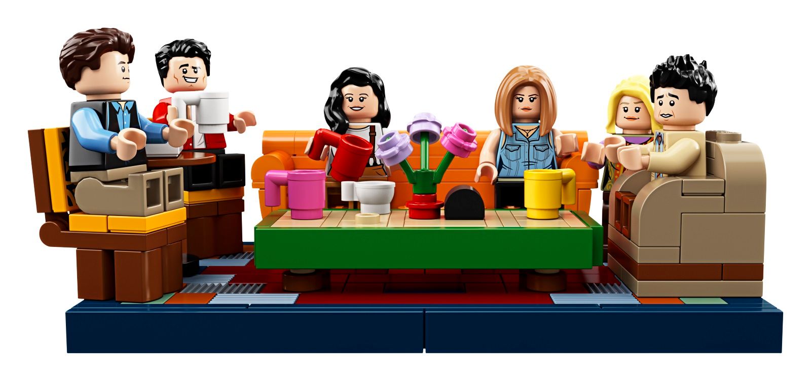 This is Legos Friends-themed set of the Central Perk coffee house image 2