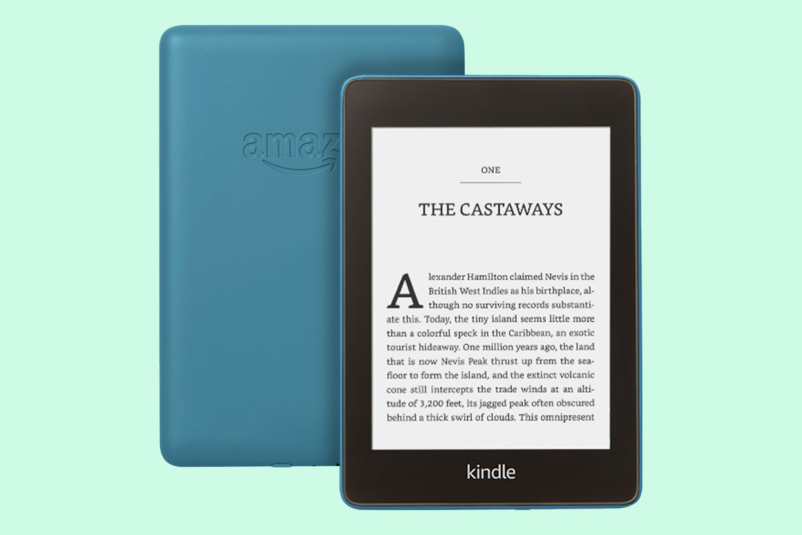 The Kindle Paperwhite now comes in a nice new blue hue