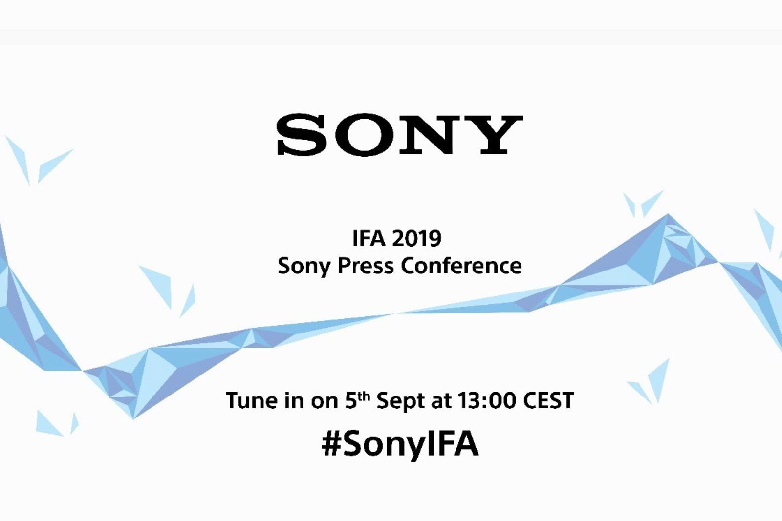 Sony IFA 2019 press conference When is it and how to watch it live image 1