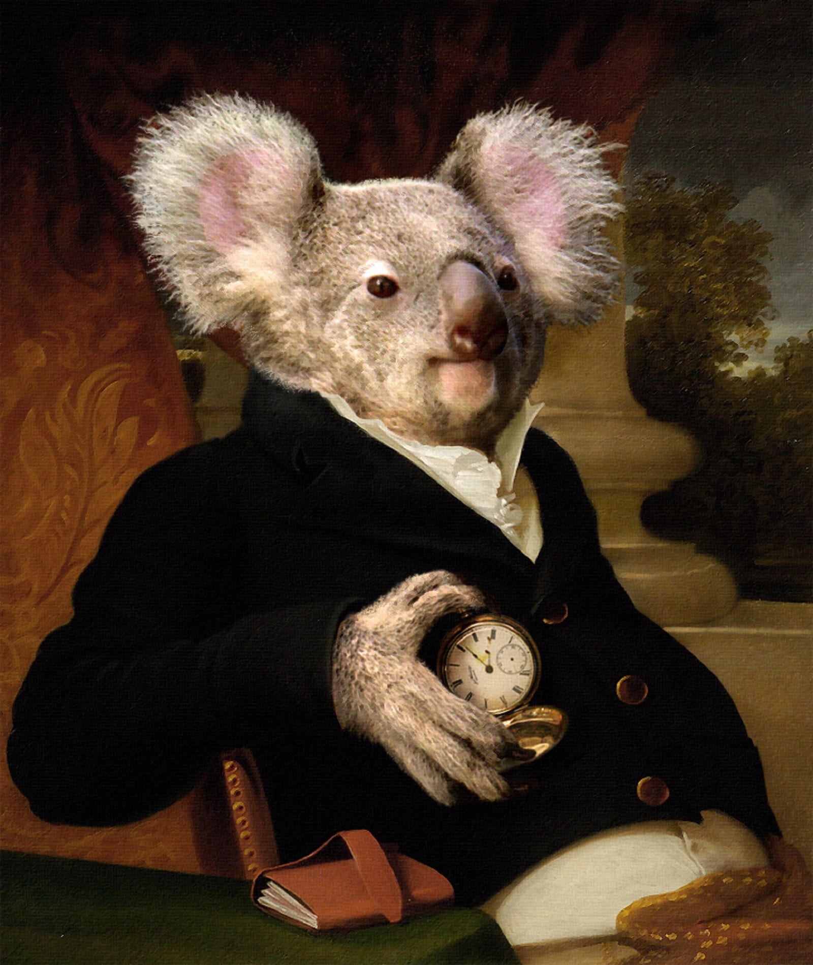 25 amusing images of animals Photoshopped into Renaissance paintings image 1