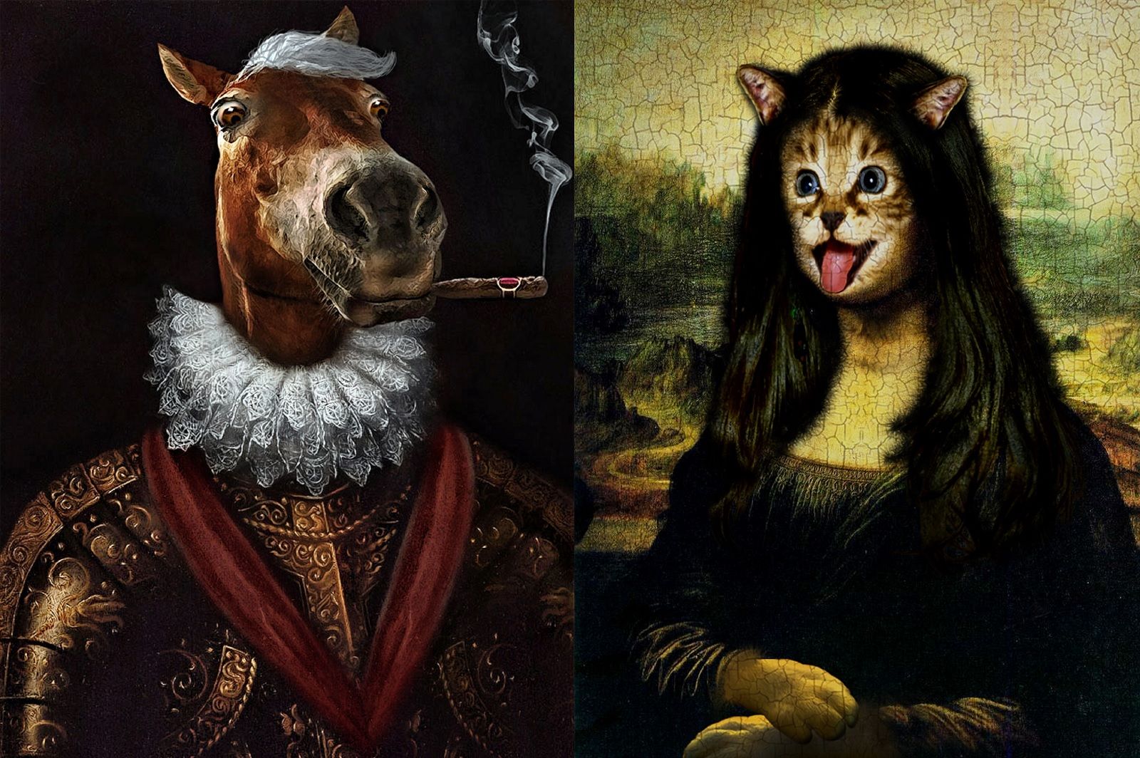 Amusing Images Of Animals Photoshopped Into Renaissance Paintings image 1